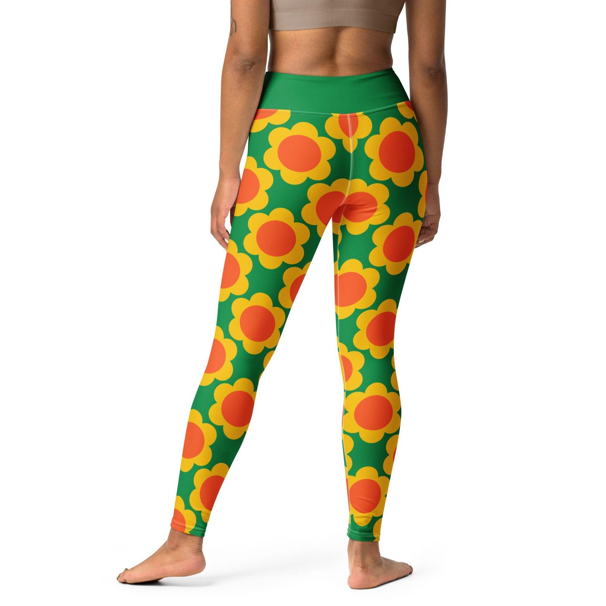 ELLIE green - 2 - Yoga Leggings - SHALMIAK
