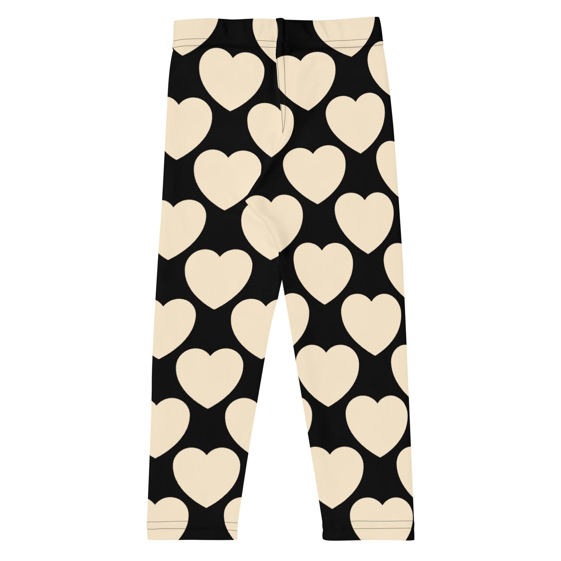ELLIE LOVE black - 2 - Kids' Leggings - SHALMIAK
