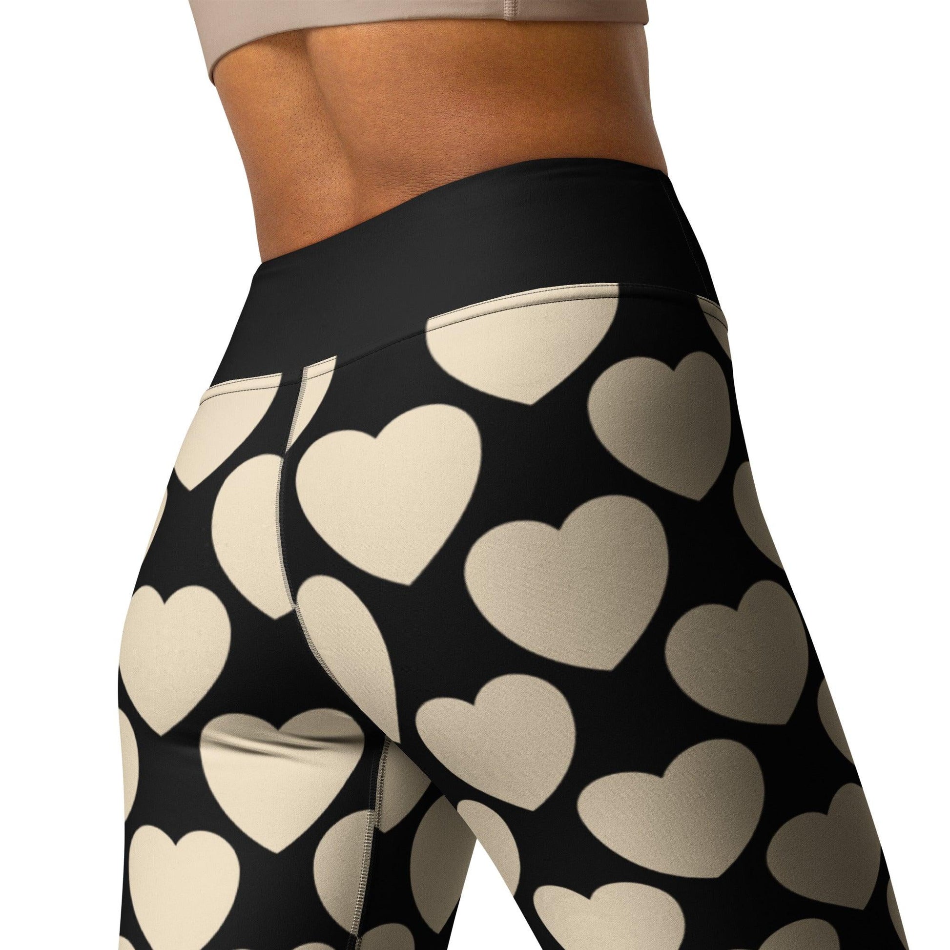 ELLIE LOVE black - 2 - Yoga Leggings - SHALMIAK