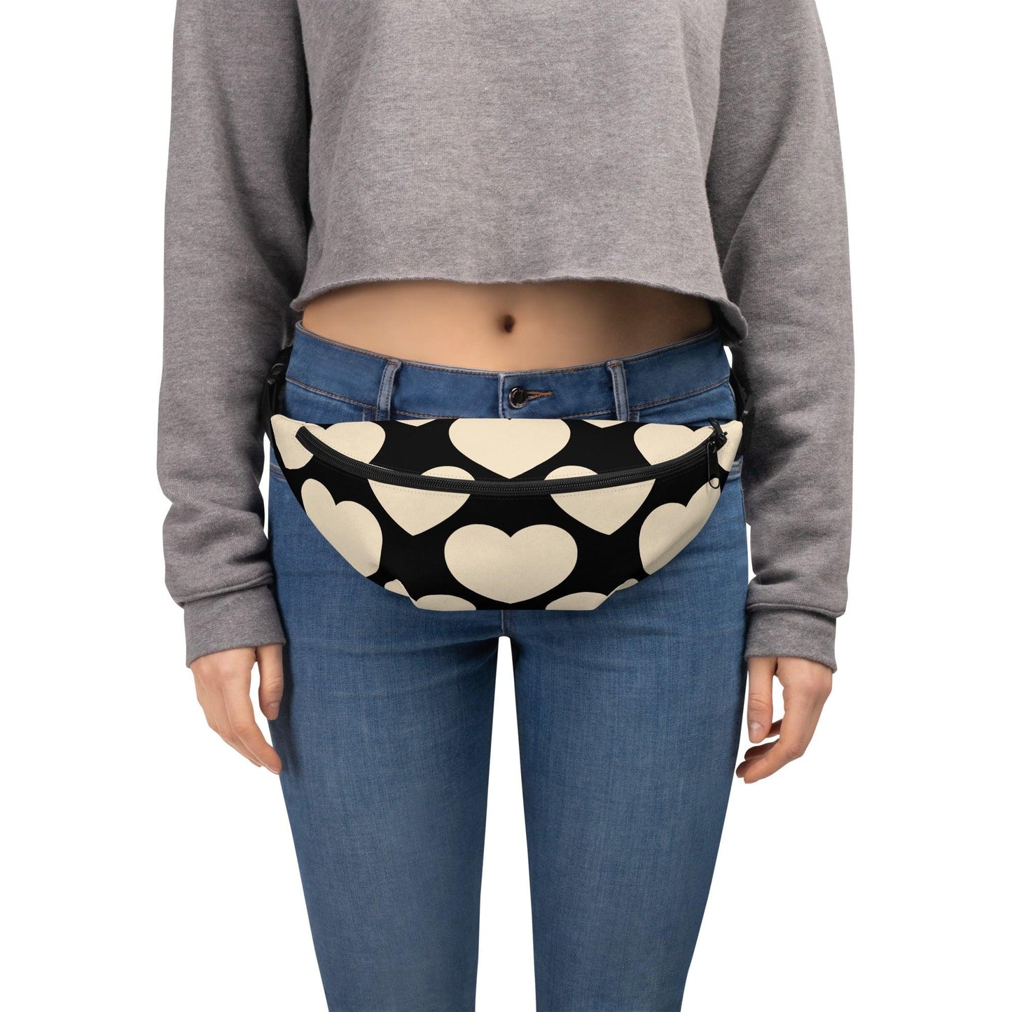 ELLIE LOVE black - Fanny Pack - SHALMIAK