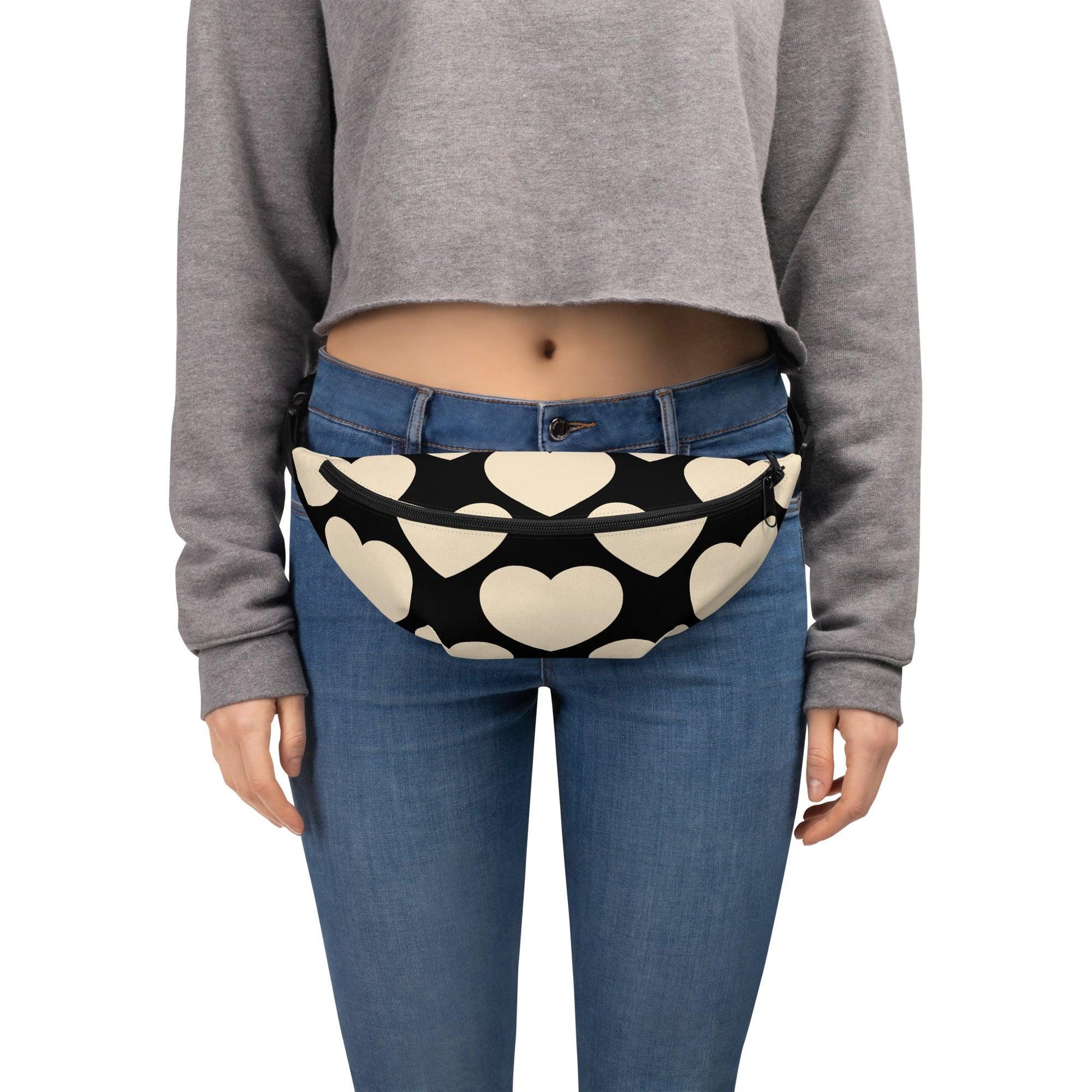 ELLIE LOVE black - Fanny Pack - SHALMIAK
