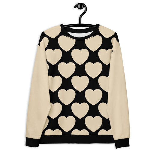 ELLIE LOVE black - Sweatshirt - SHALMIAK