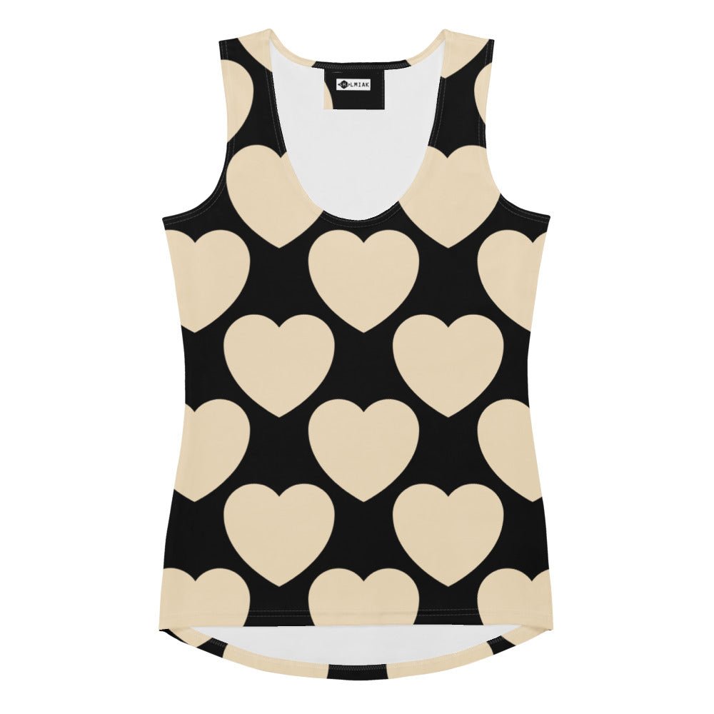 ELLIE LOVE black - Tank Top - SHALMIAK