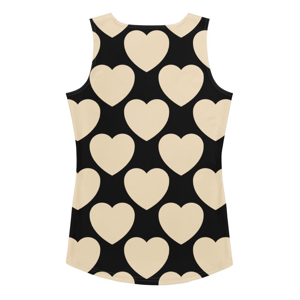 ELLIE LOVE black - Tank Top - SHALMIAK