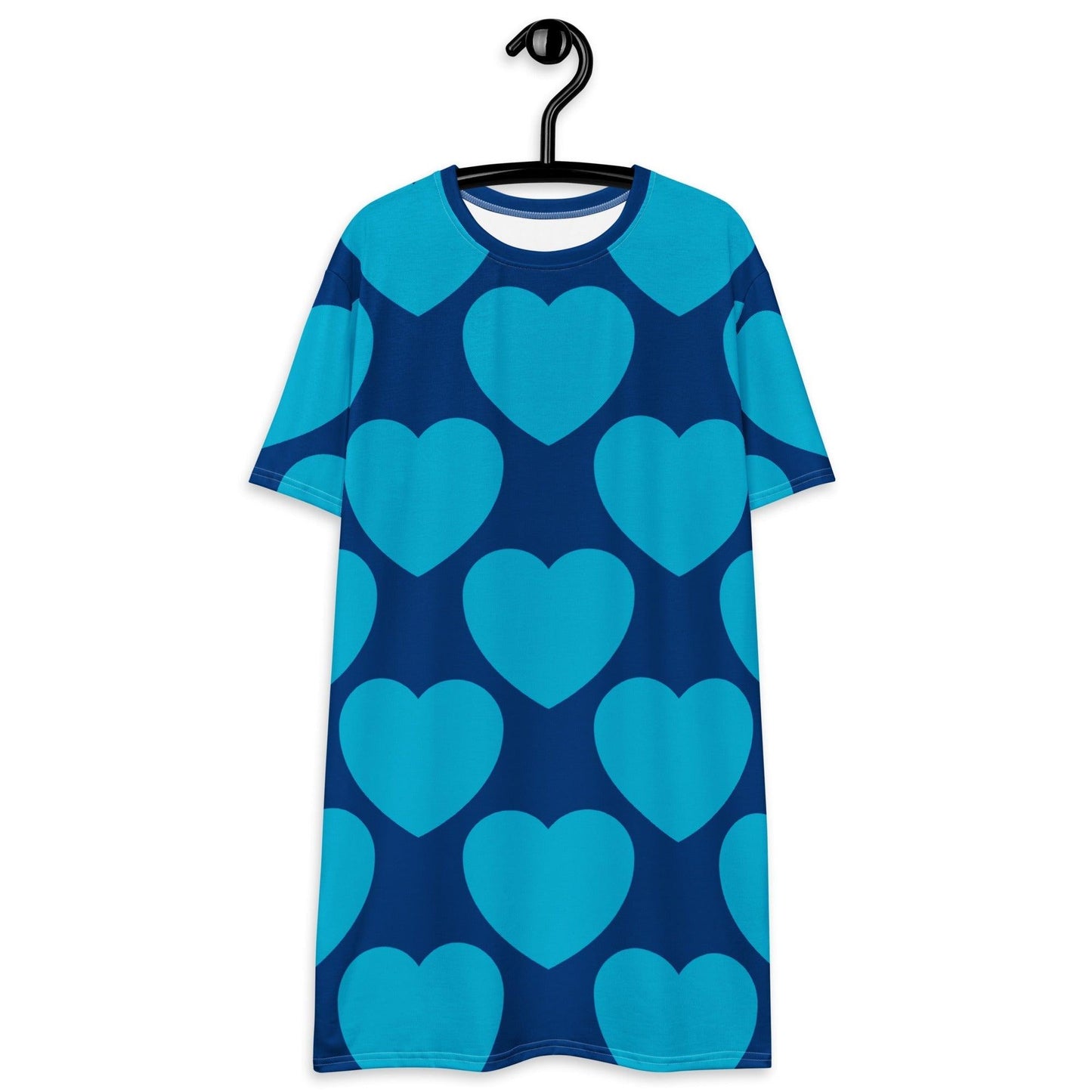 ELLIE LOVE blues - T-Shirt Dress - SHALMIAK