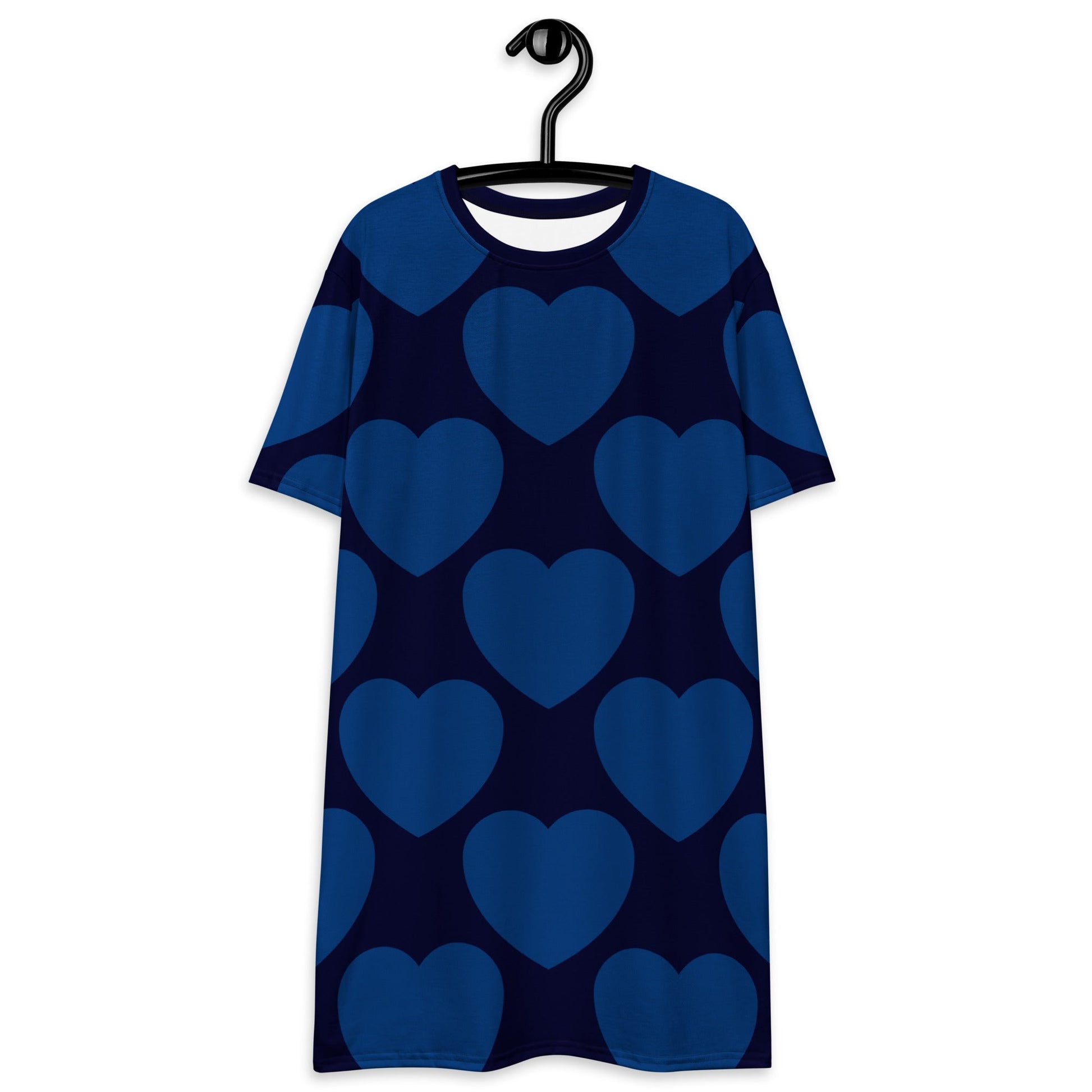 ELLIE LOVE dark blue - T-Shirt Dress - SHALMIAK