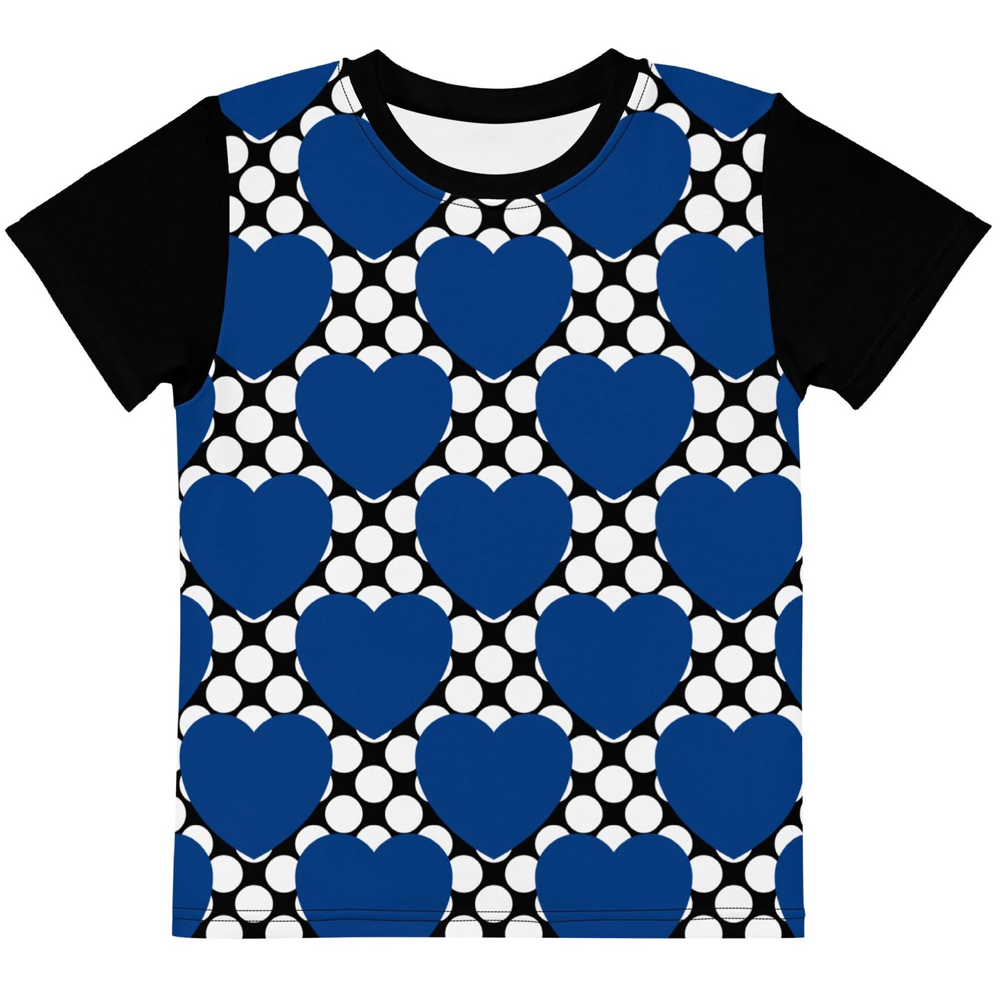 ELLIE LOVE DOT blue black - Kids' T-Shirt - SHALMIAK