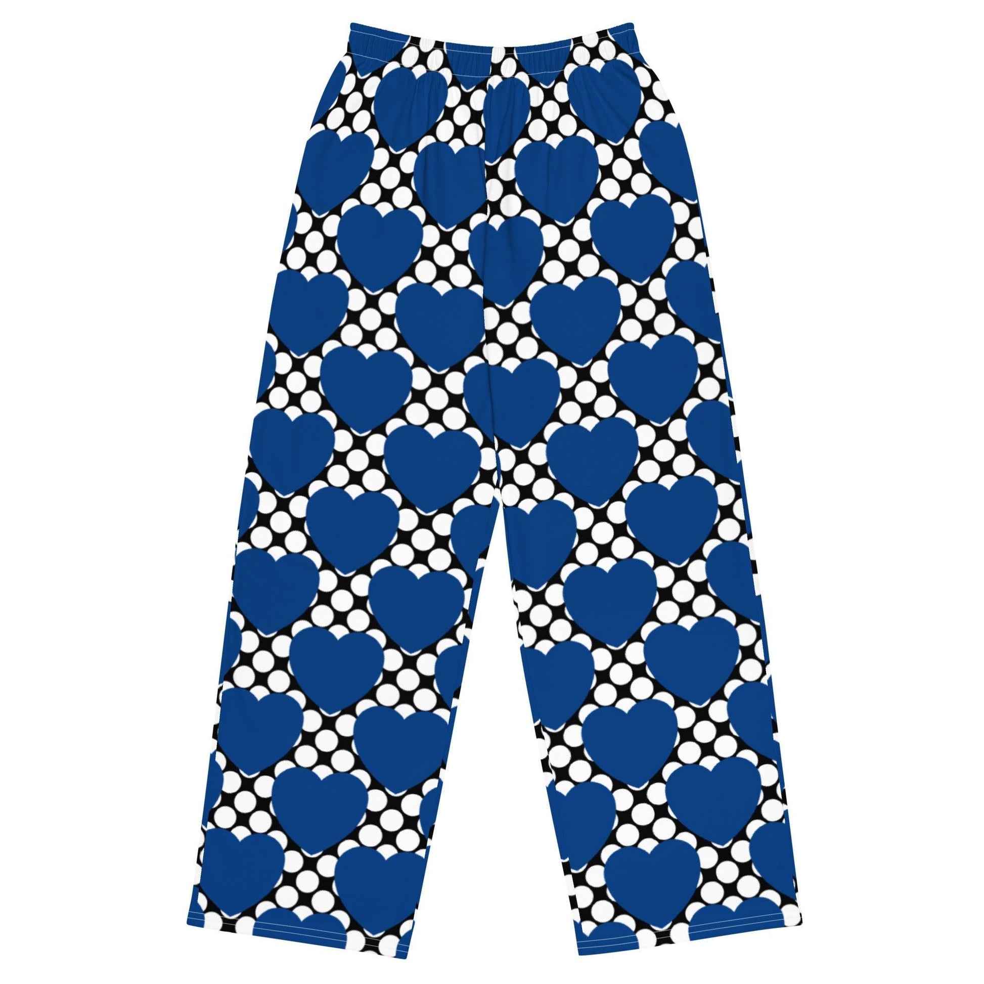 ELLIE LOVE DOT blue black - Pants - SHALMIAK