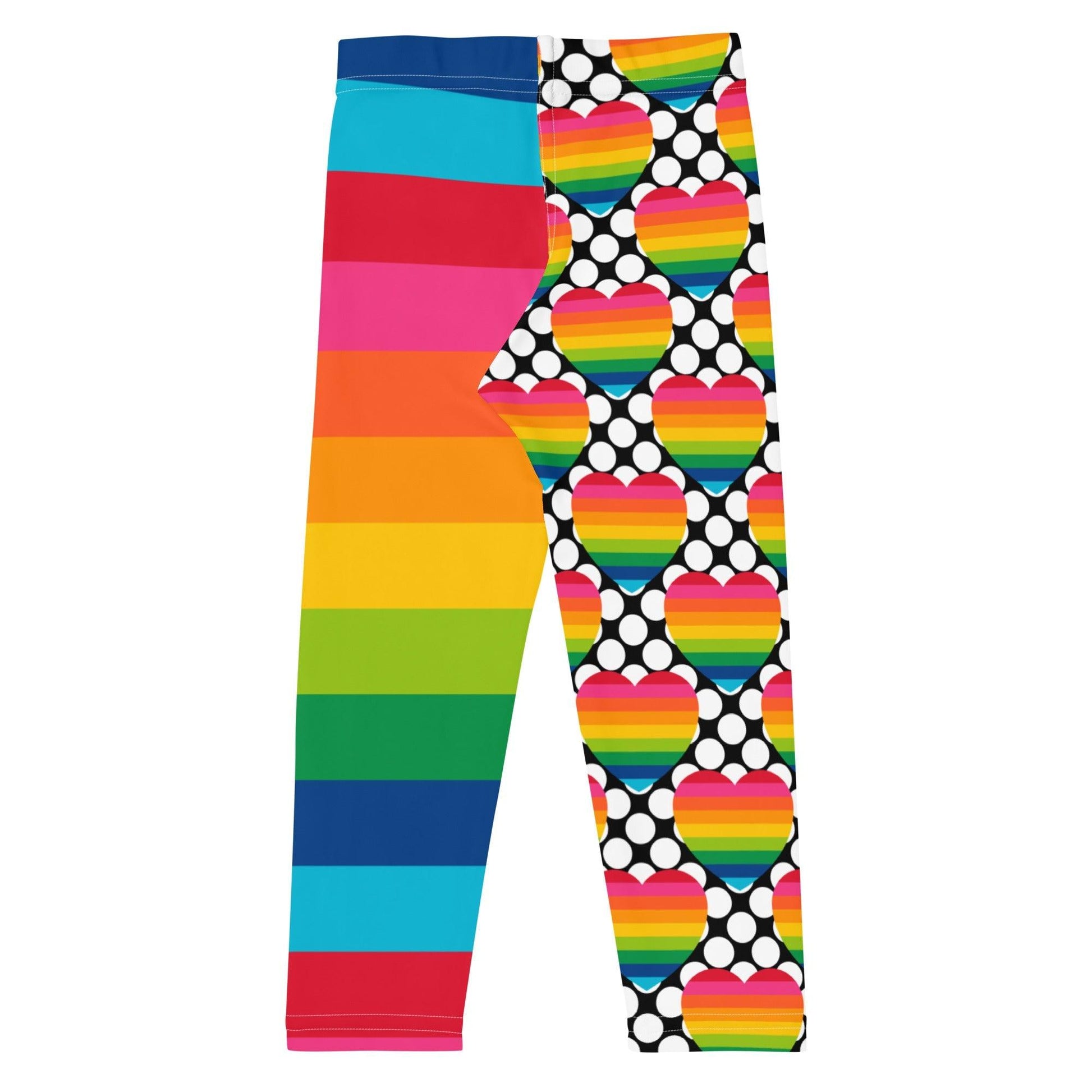 ELLIE LOVE DOT rainbow - Kids' Leggings - SHALMIAK