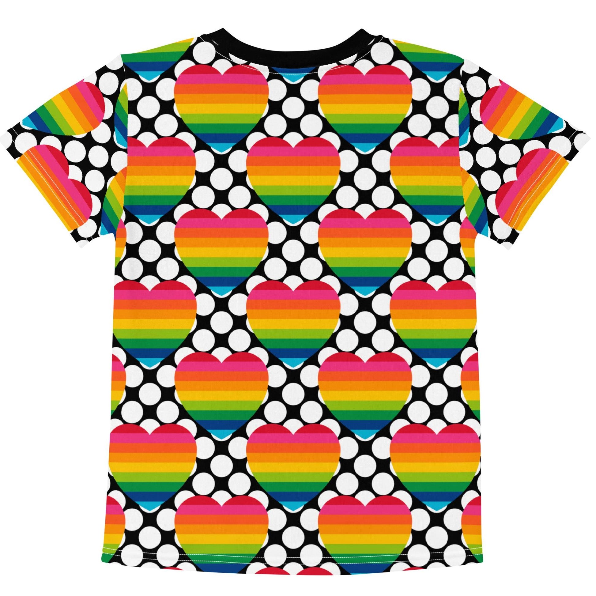 ELLIE LOVE DOT rainbow - Kids' T-Shirt - SHALMIAK