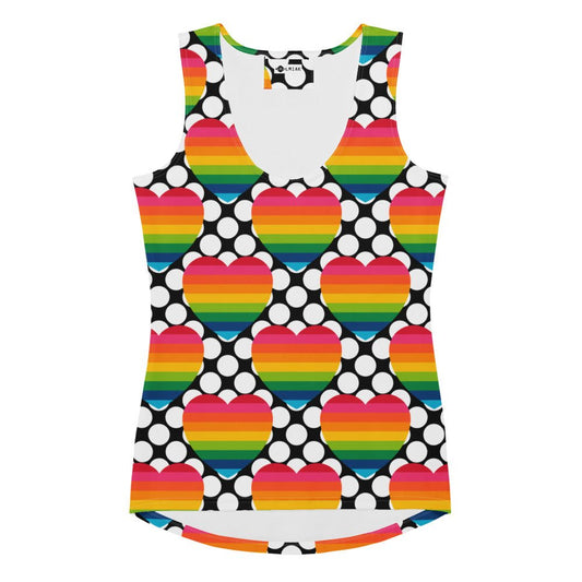 ELLIE LOVE DOT rainbow - Tank Top - SHALMIAK