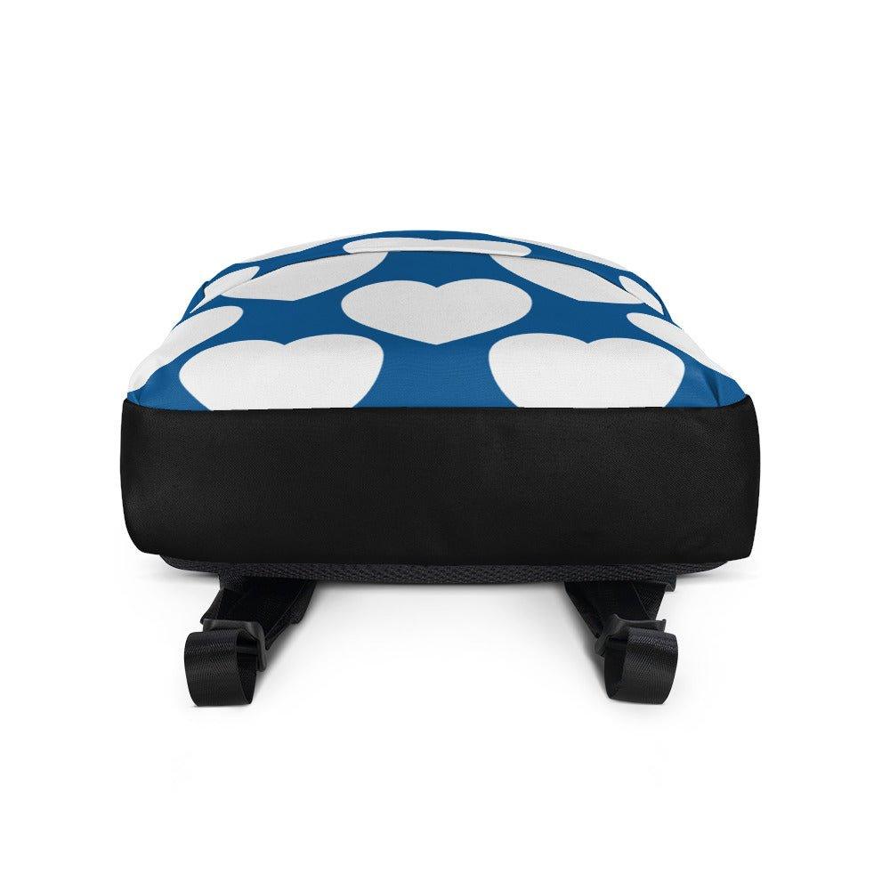 ELLIE LOVE fin - Backpack - Bold Heart Print