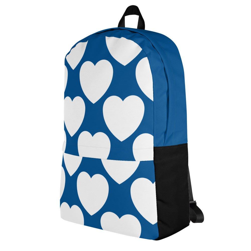 ELLIE LOVE fin - Backpack - Bold Heart Print