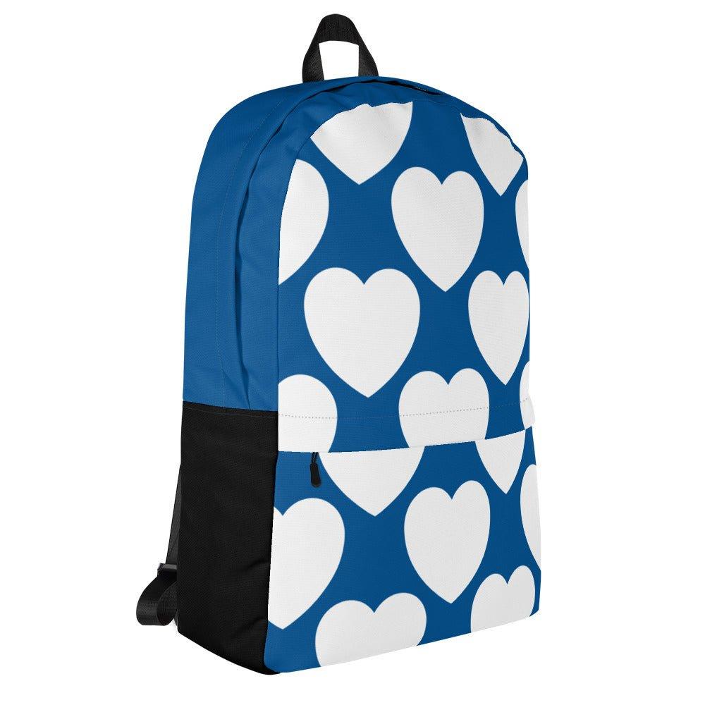 ELLIE LOVE fin - Backpack - Bold Heart Print