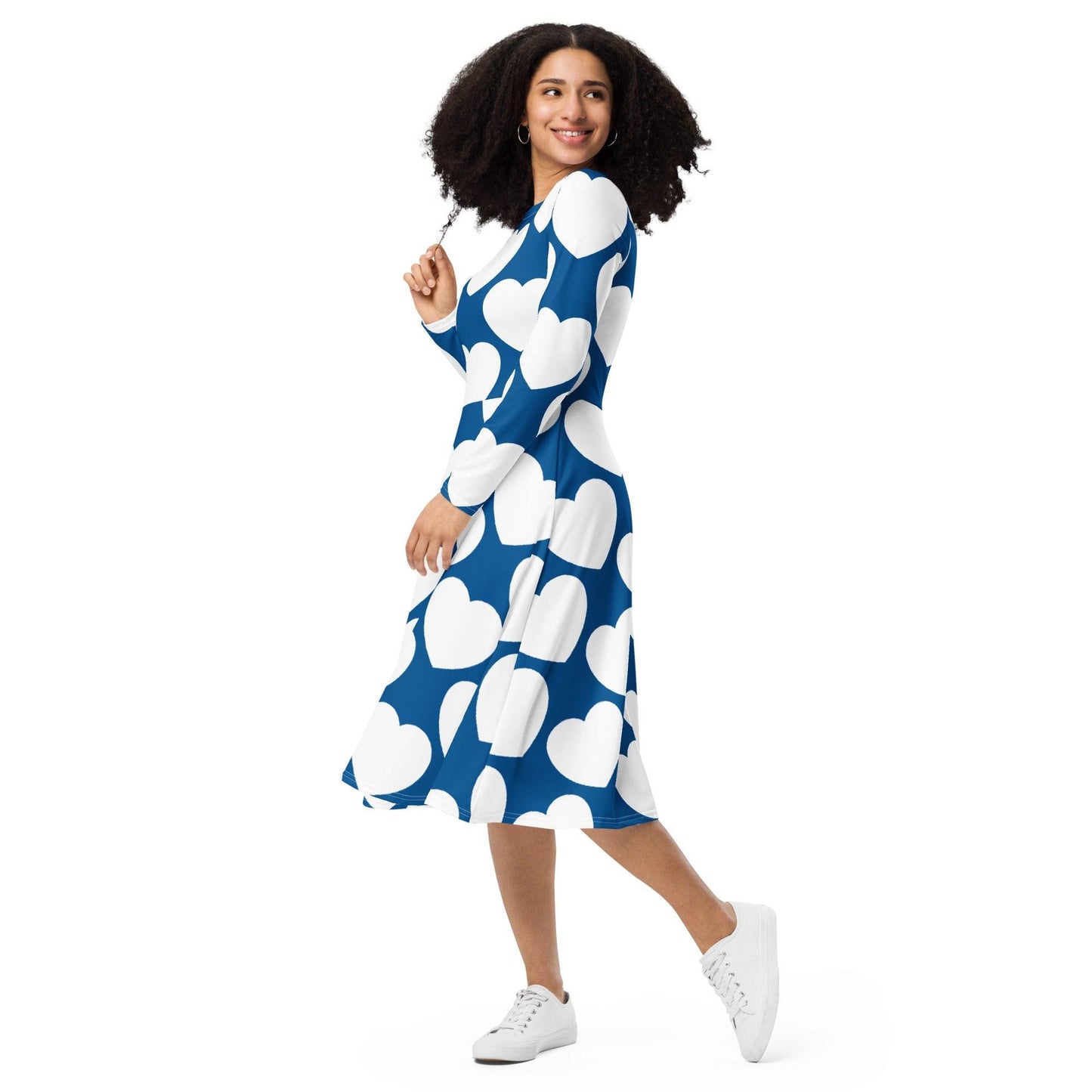 ELLIE LOVE fin - Midi Dress With Pockets - SHALMIAK