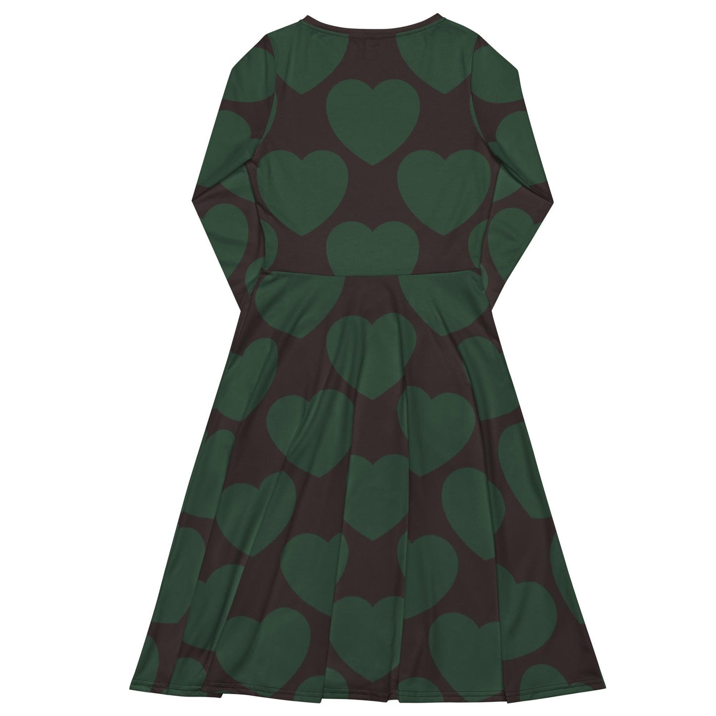 ELLIE LOVE forest - Midi Dress With Pockets - SHALMIAK
