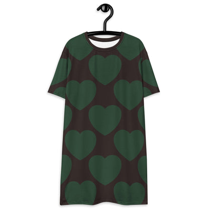 ELLIE LOVE forest - T-Shirt Dress - SHALMIAK