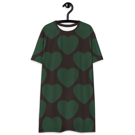 ELLIE LOVE forest - T-Shirt Dress - SHALMIAK