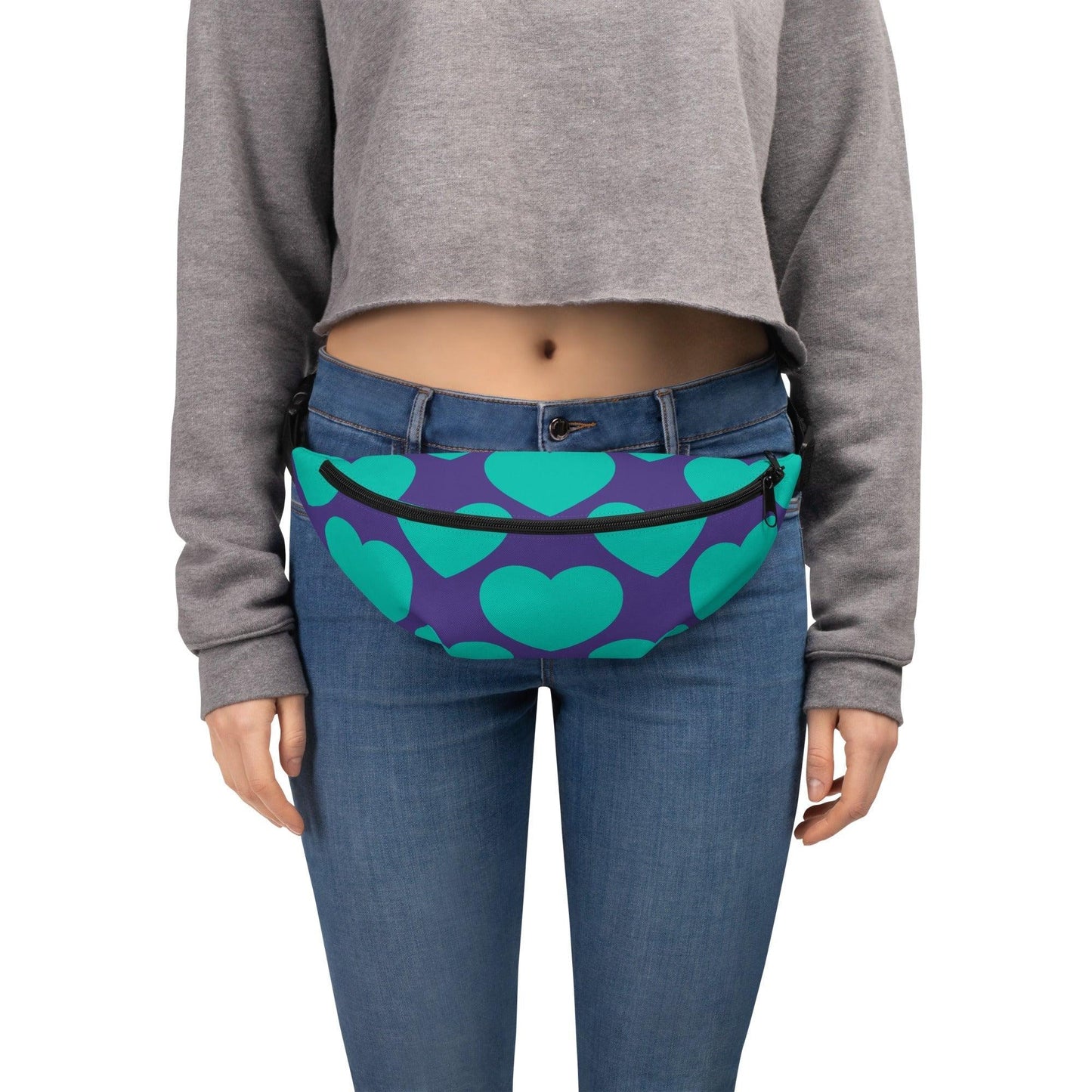 ELLIE LOVE mint purple - Fanny Pack - SHALMIAK