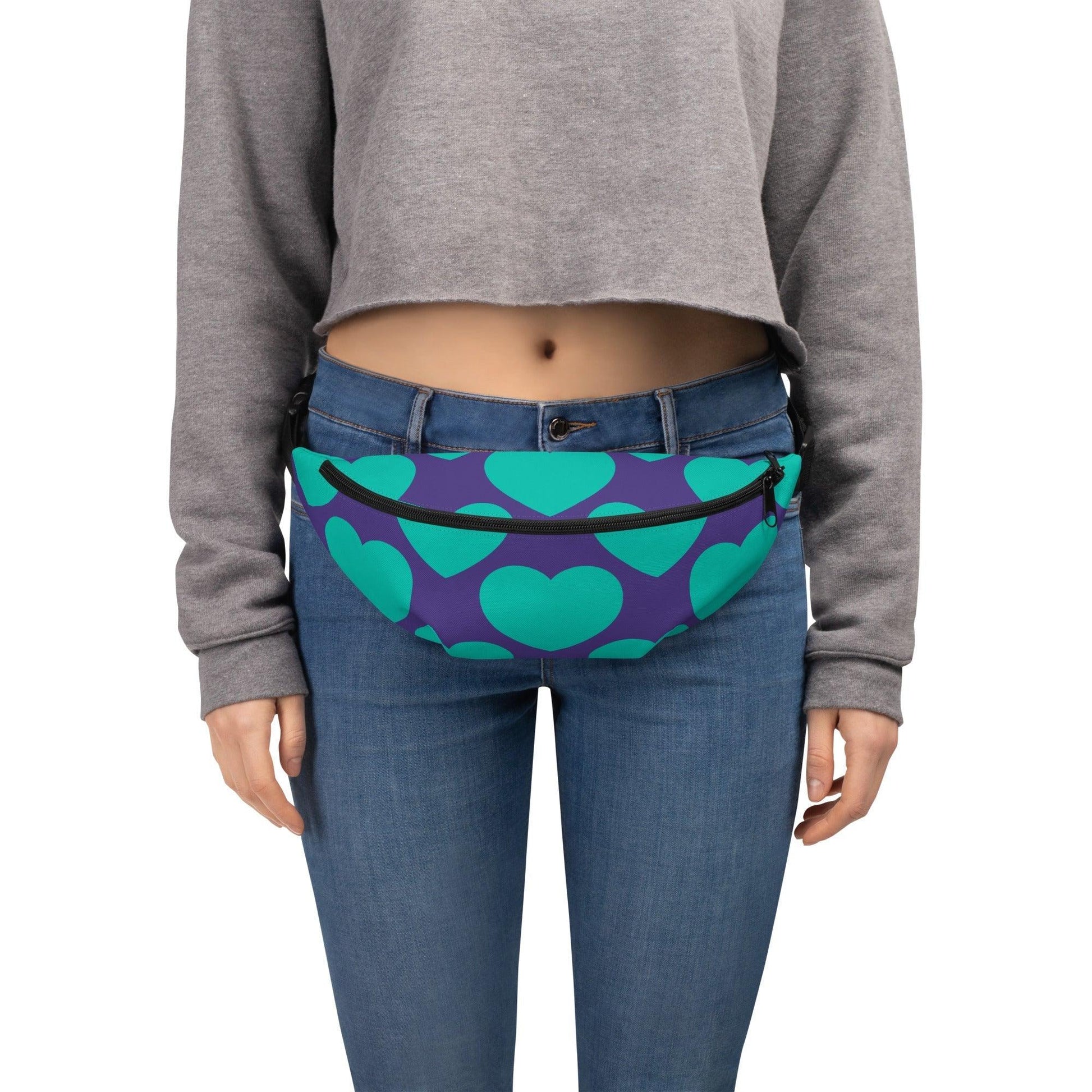 ELLIE LOVE mint purple - Fanny Pack - SHALMIAK