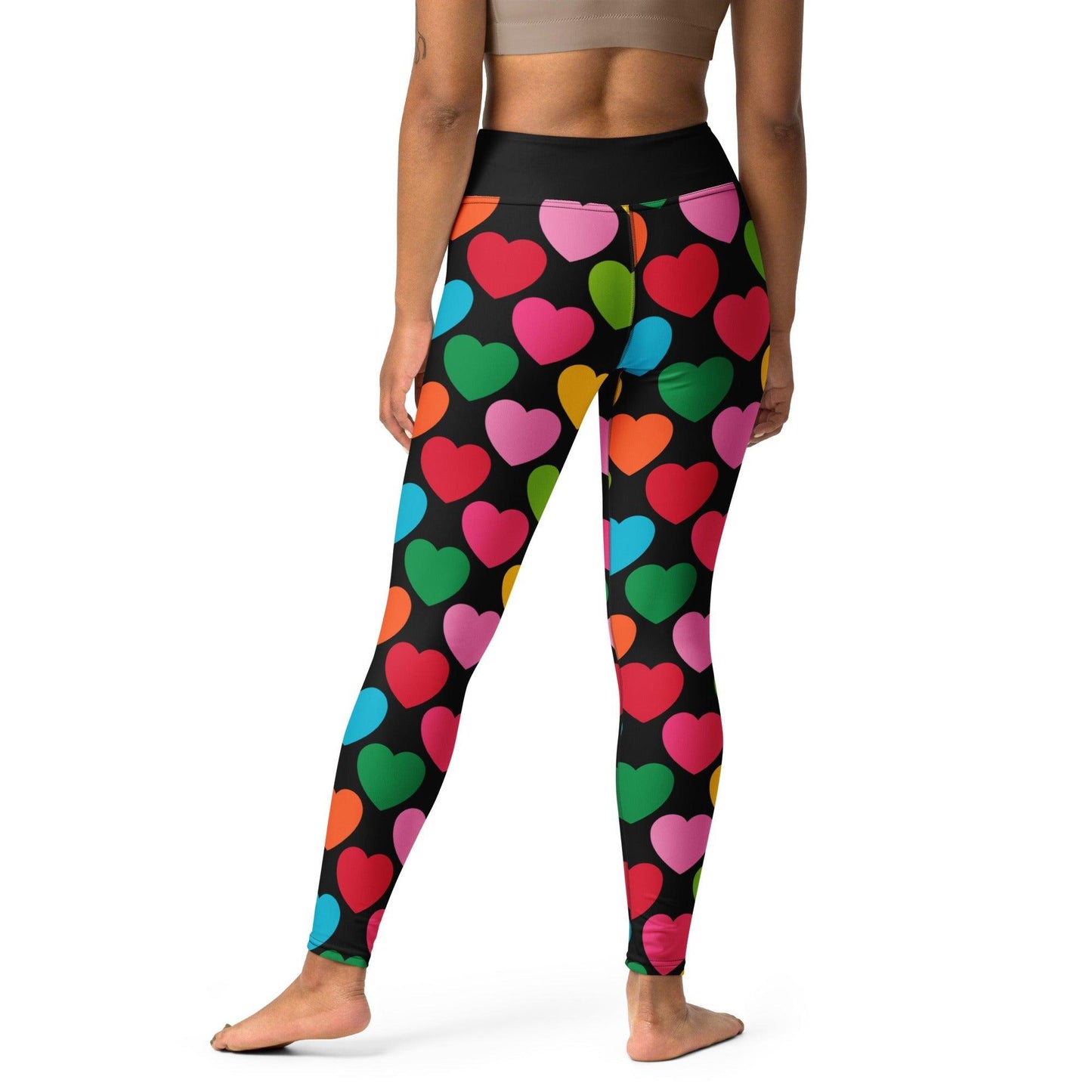 ELLIE LOVE mix black - 2 - Yoga Leggings - SHALMIAK