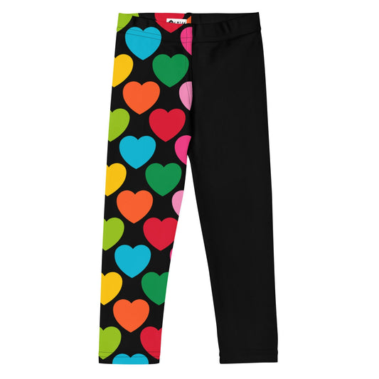 ELLIE LOVE mix black - Kids' Leggings - SHALMIAK