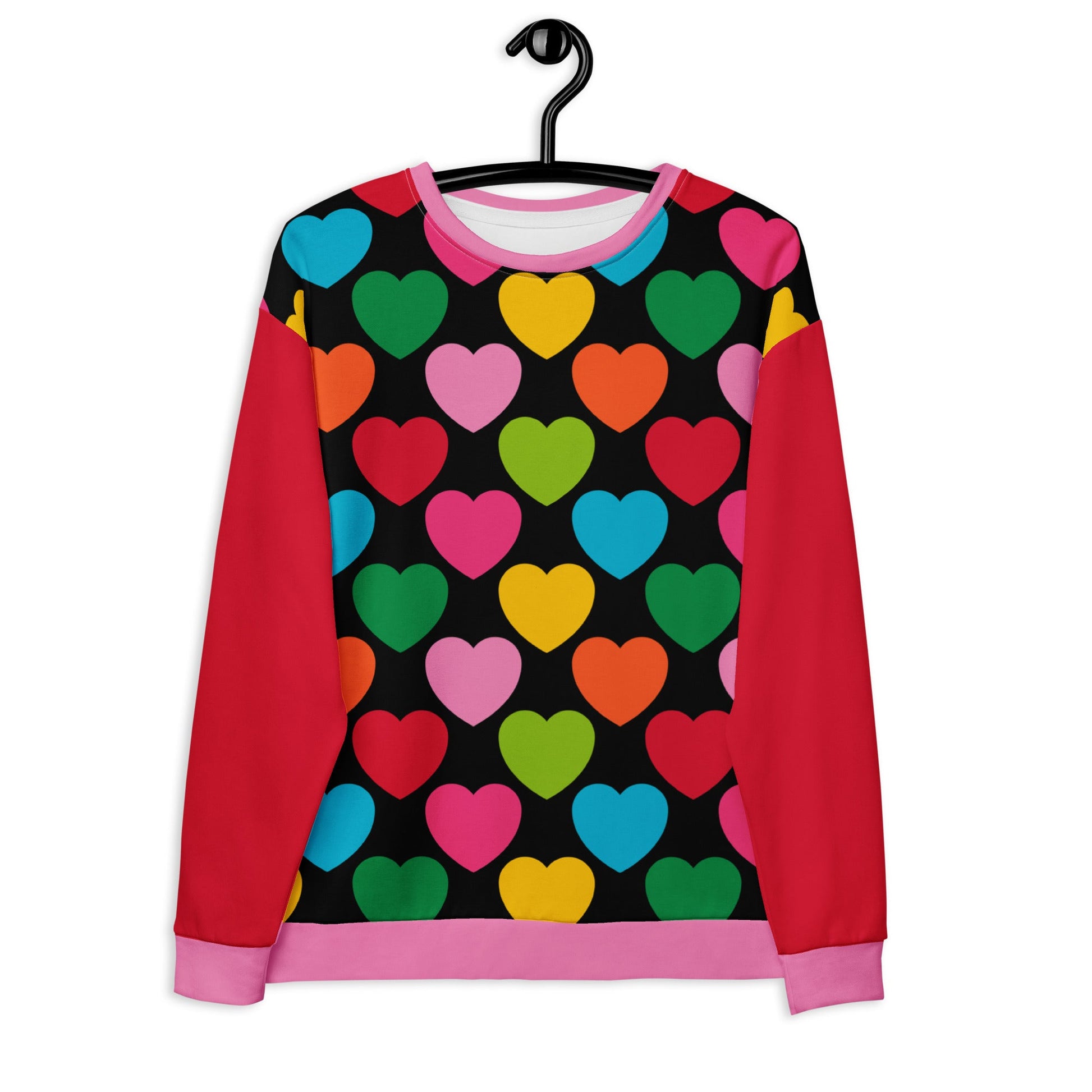 ELLIE LOVE mix black - Sweatshirt - SHALMIAK