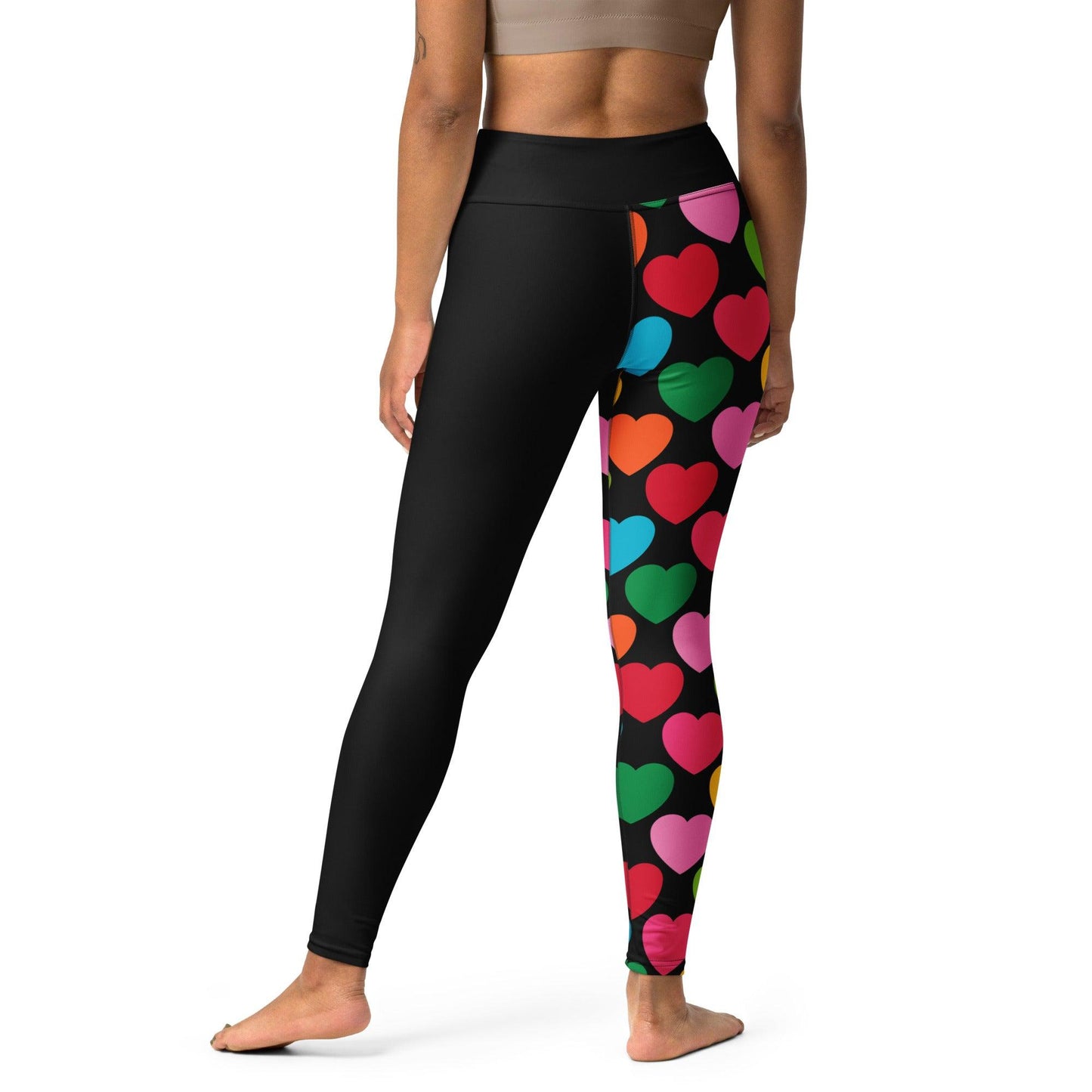 ELLIE LOVE mix black - Yoga Leggings - SHALMIAK