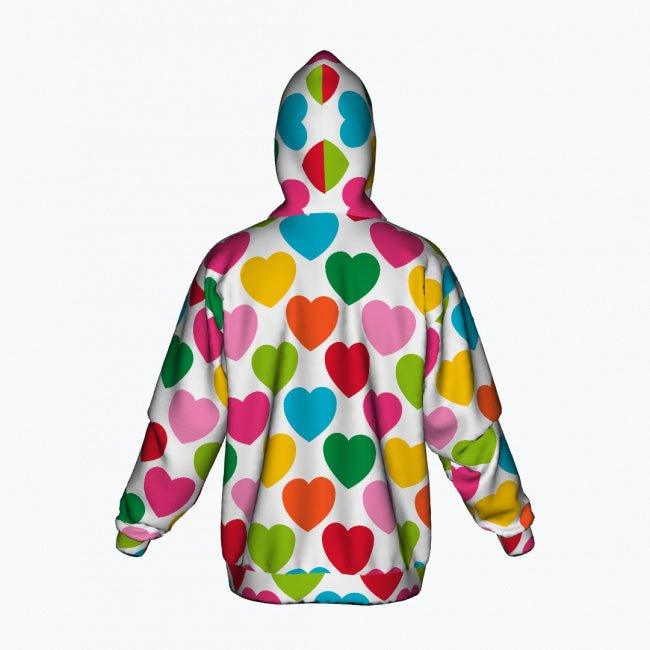 ELLIE LOVE mix - Cotton Zipper Hoodie - SHALMIAK