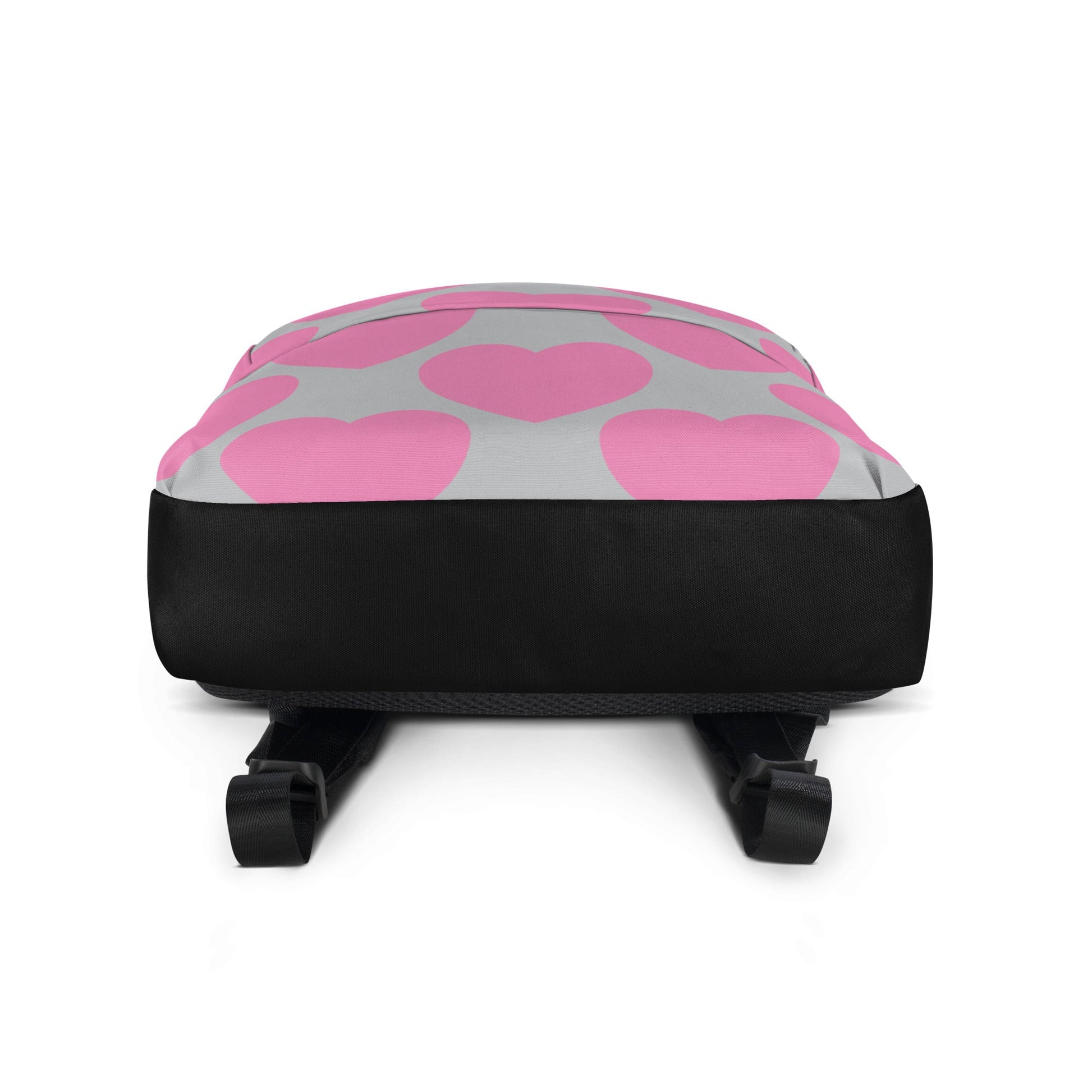 ELLIE LOVE pink grey - Backpack - SHALMIAK