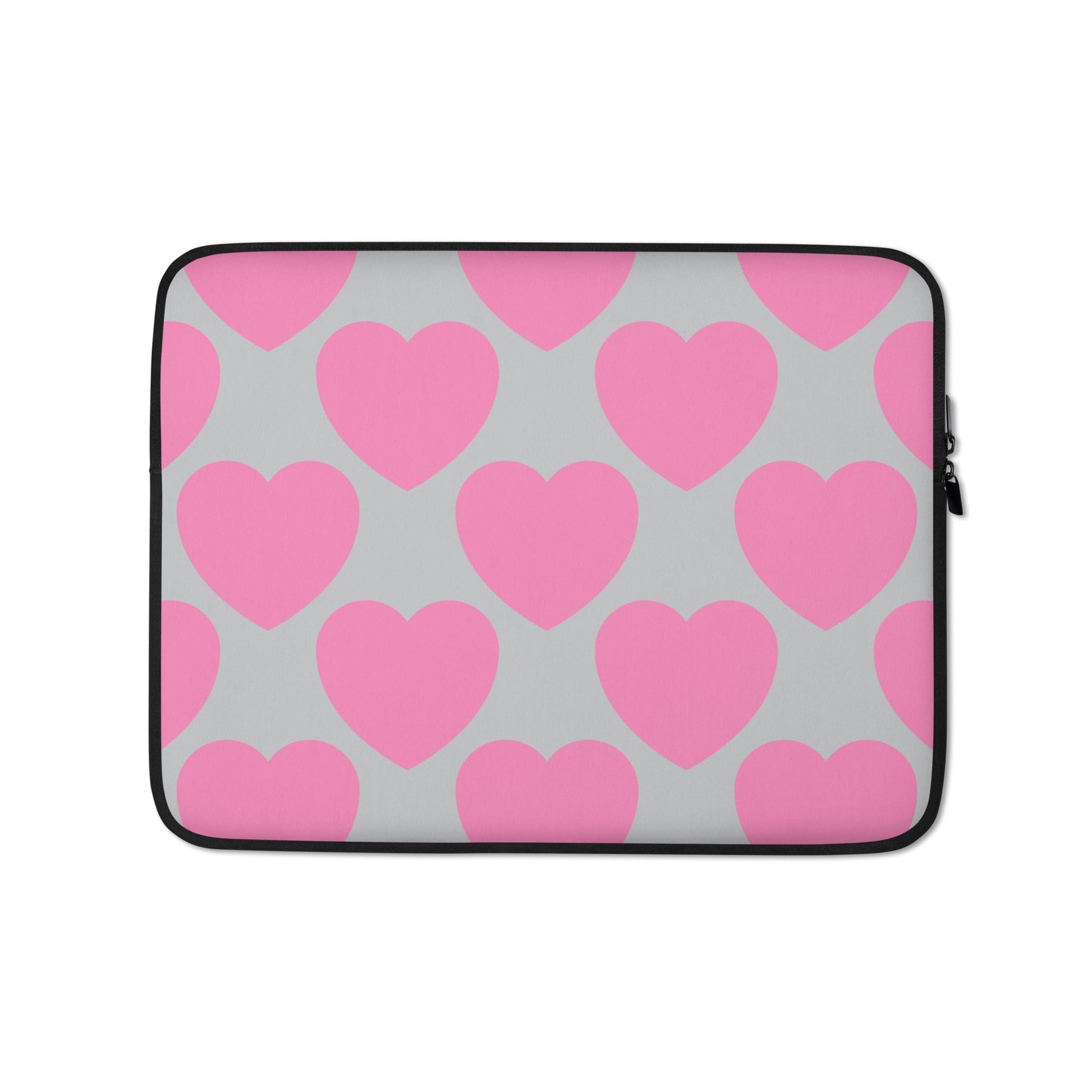 ELLIE LOVE pink grey - Laptop Sleeve - SHALMIAK