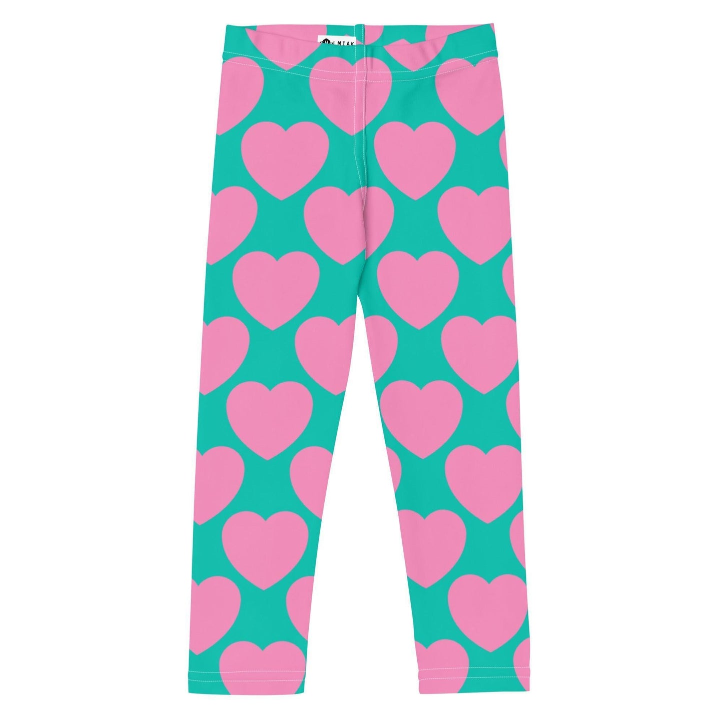 ELLIE LOVE pink mint - 2 - Kids' Leggings - SHALMIAK