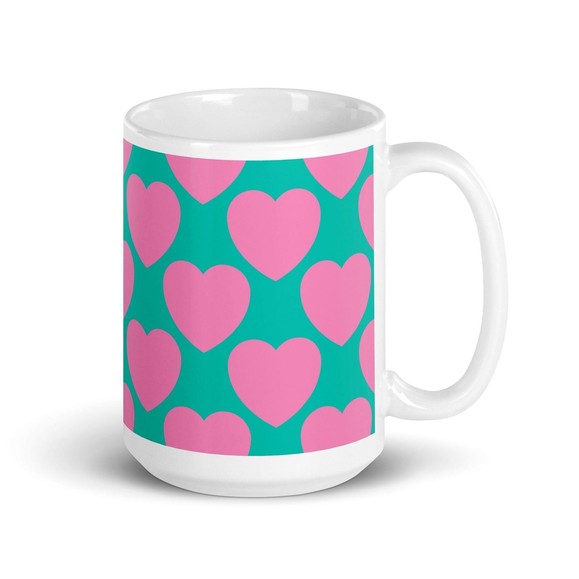 ELLIE LOVE pink mint - Mug - SHALMIAK