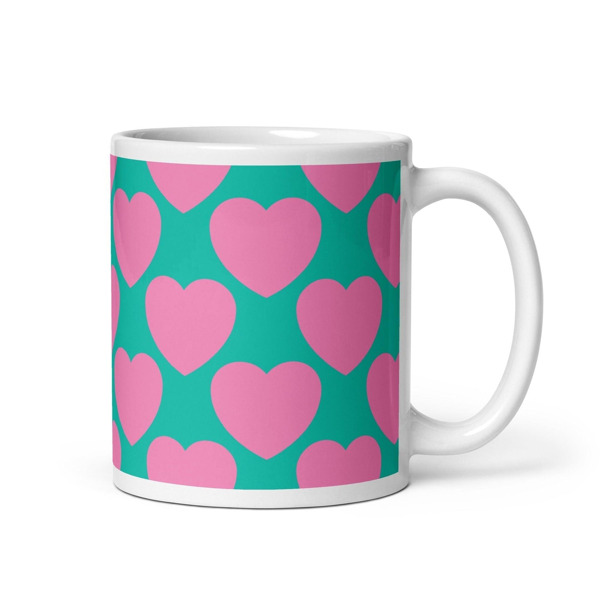 ELLIE LOVE pink mint - Mug - SHALMIAK