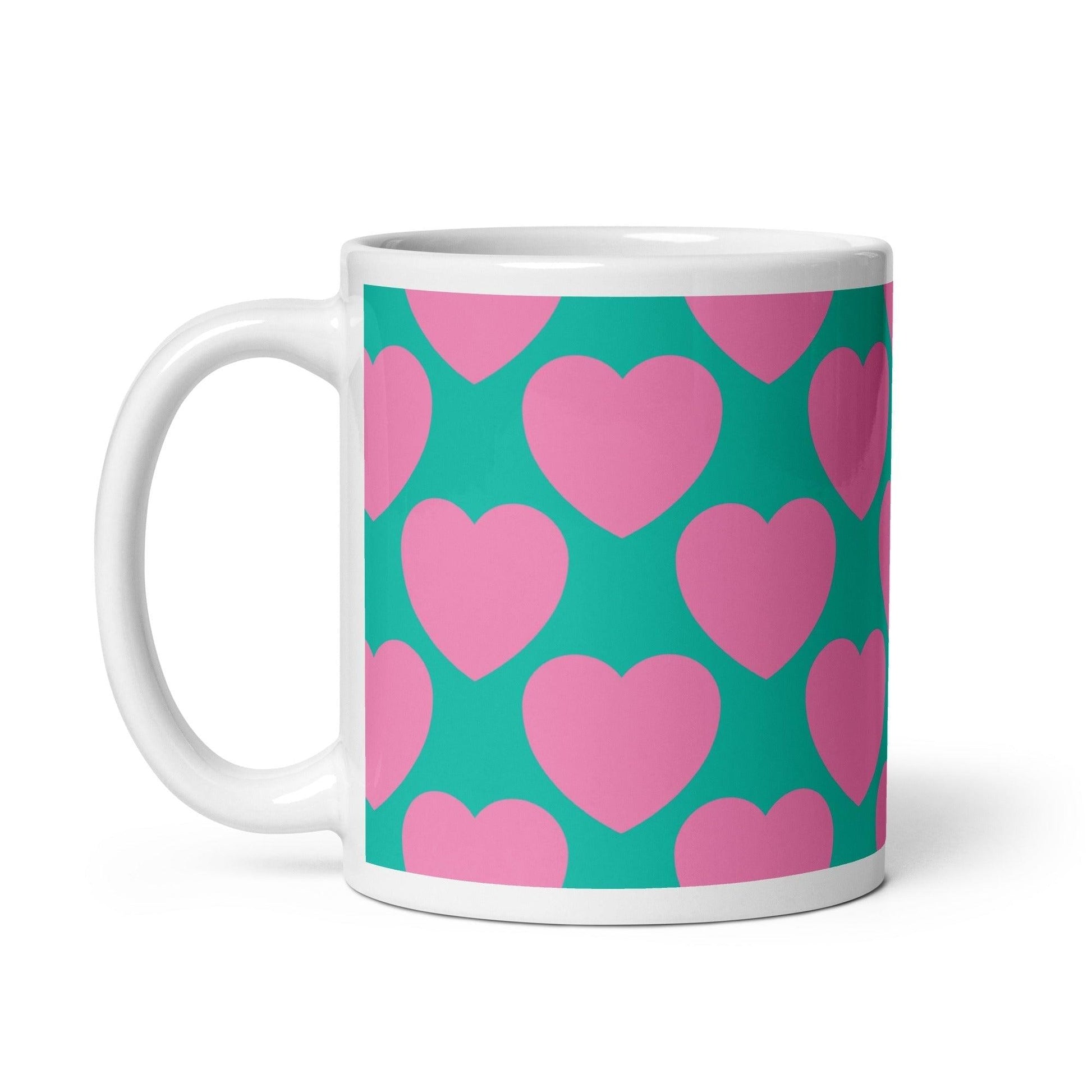 ELLIE LOVE pink mint - Mug - SHALMIAK