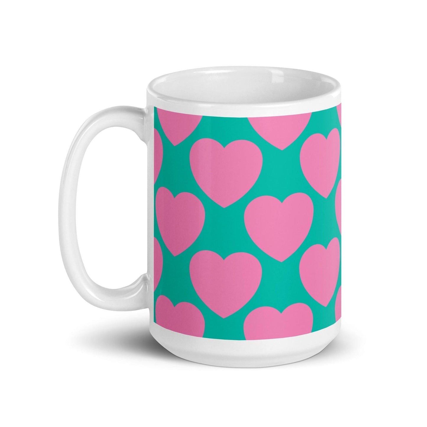 ELLIE LOVE pink mint - Mug - SHALMIAK