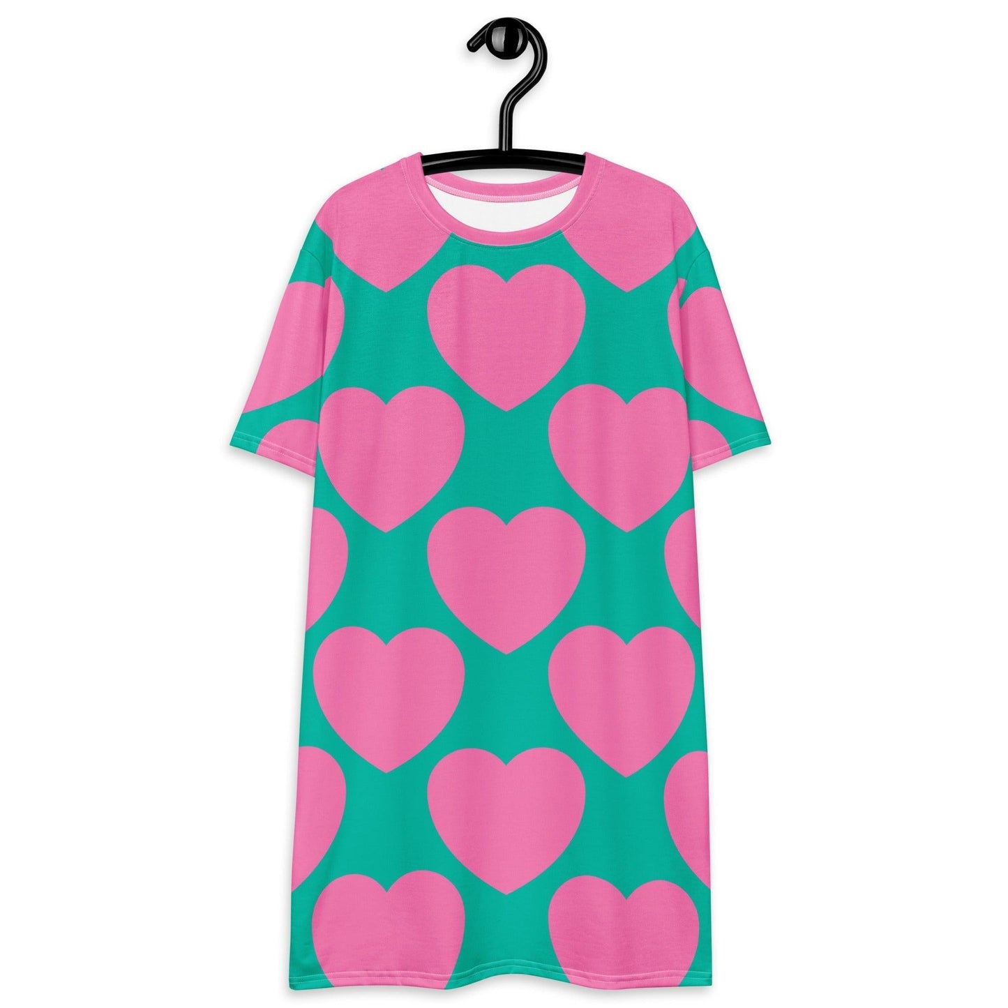 ELLIE LOVE pink mint - T-Shirt Dress - SHALMIAK