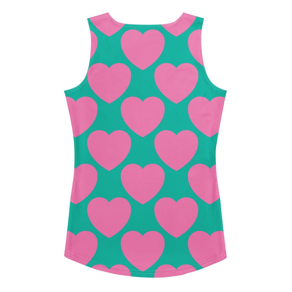 ELLIE LOVE pink mint - Tank Top - SHALMIAK