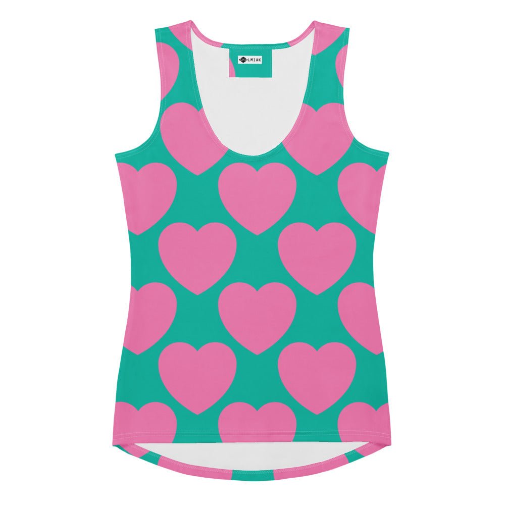 ELLIE LOVE pink mint - Tank Top - SHALMIAK