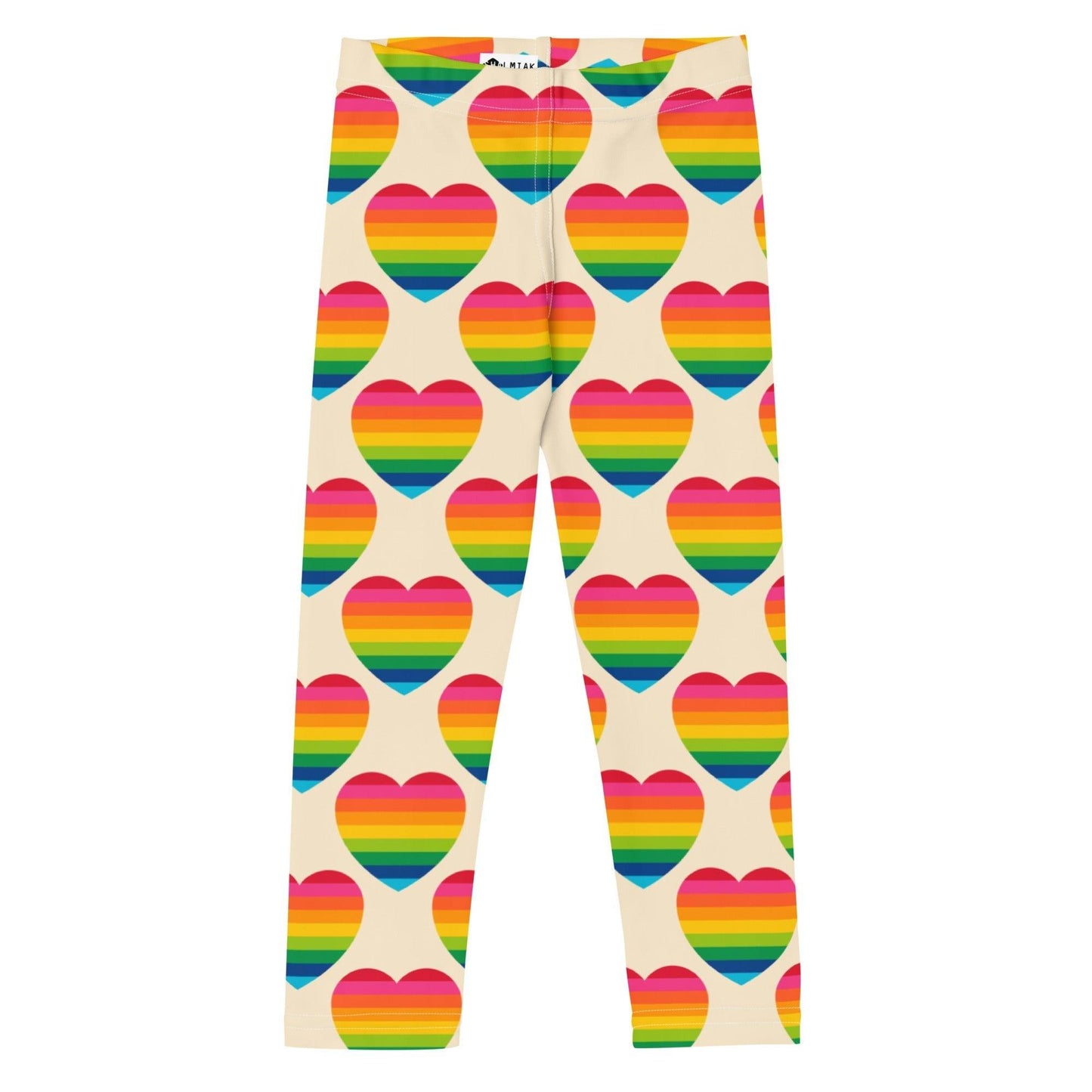 ELLIE LOVE rainbow - 2 - Kids' Leggings - SHALMIAK
