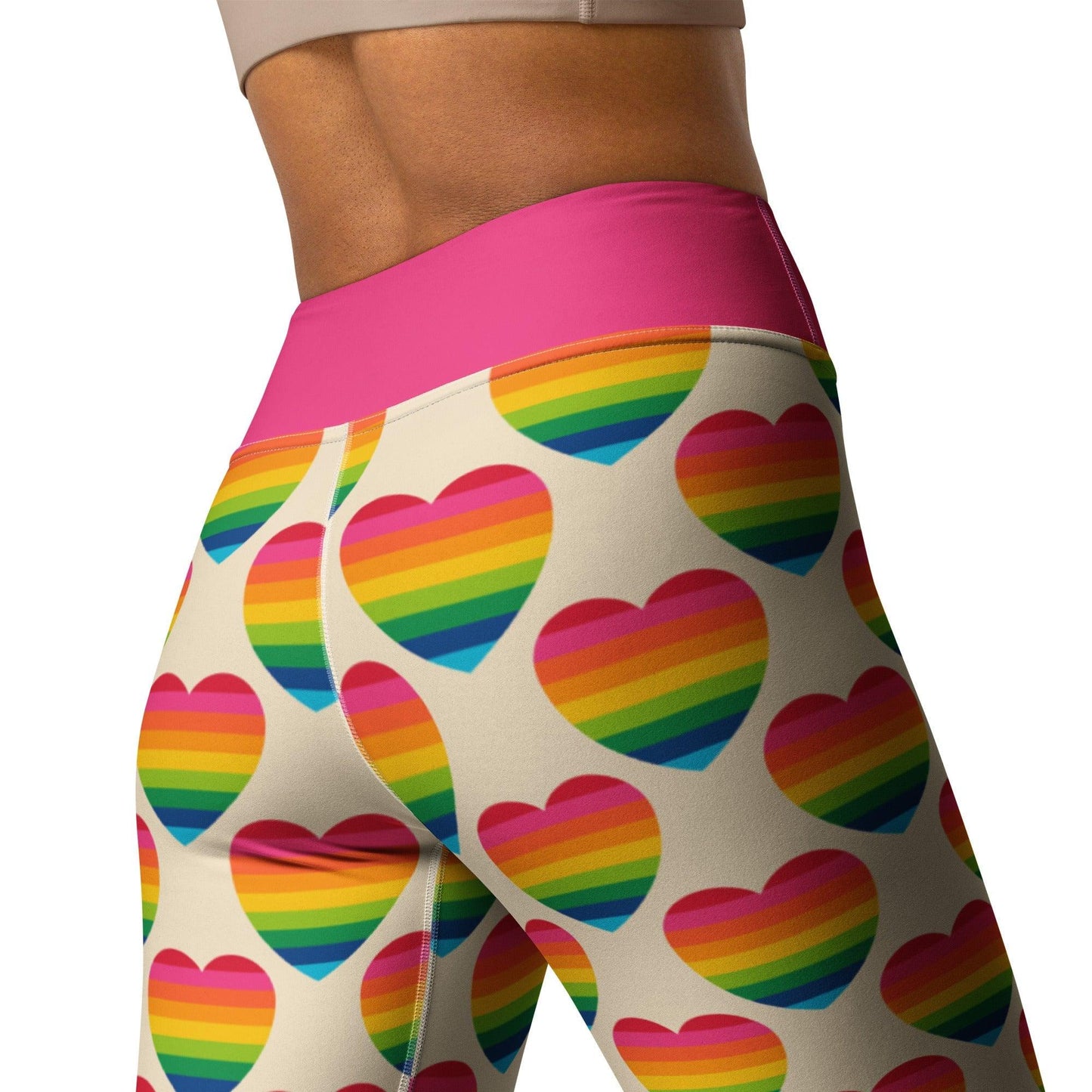 ELLIE LOVE rainbow - 2 - Yoga Leggings - SHALMIAK
