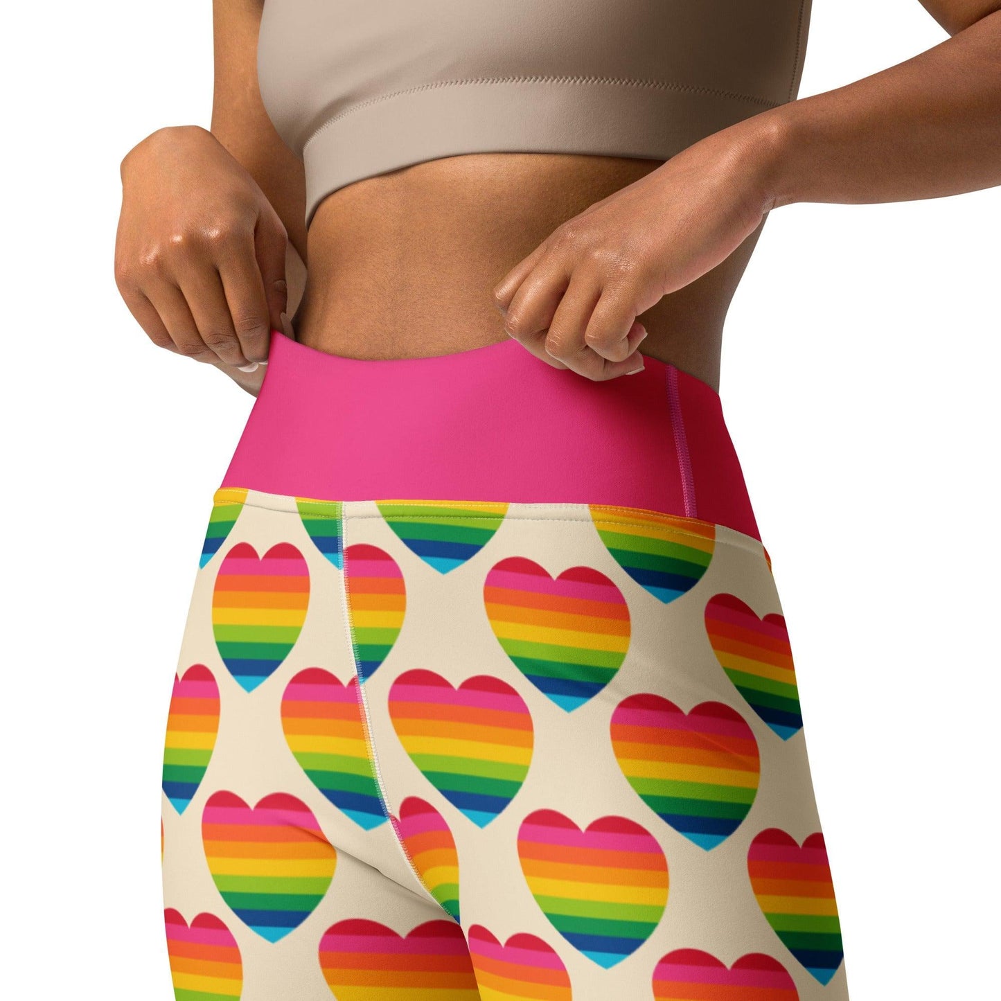 ELLIE LOVE rainbow - 2 - Yoga Leggings - SHALMIAK