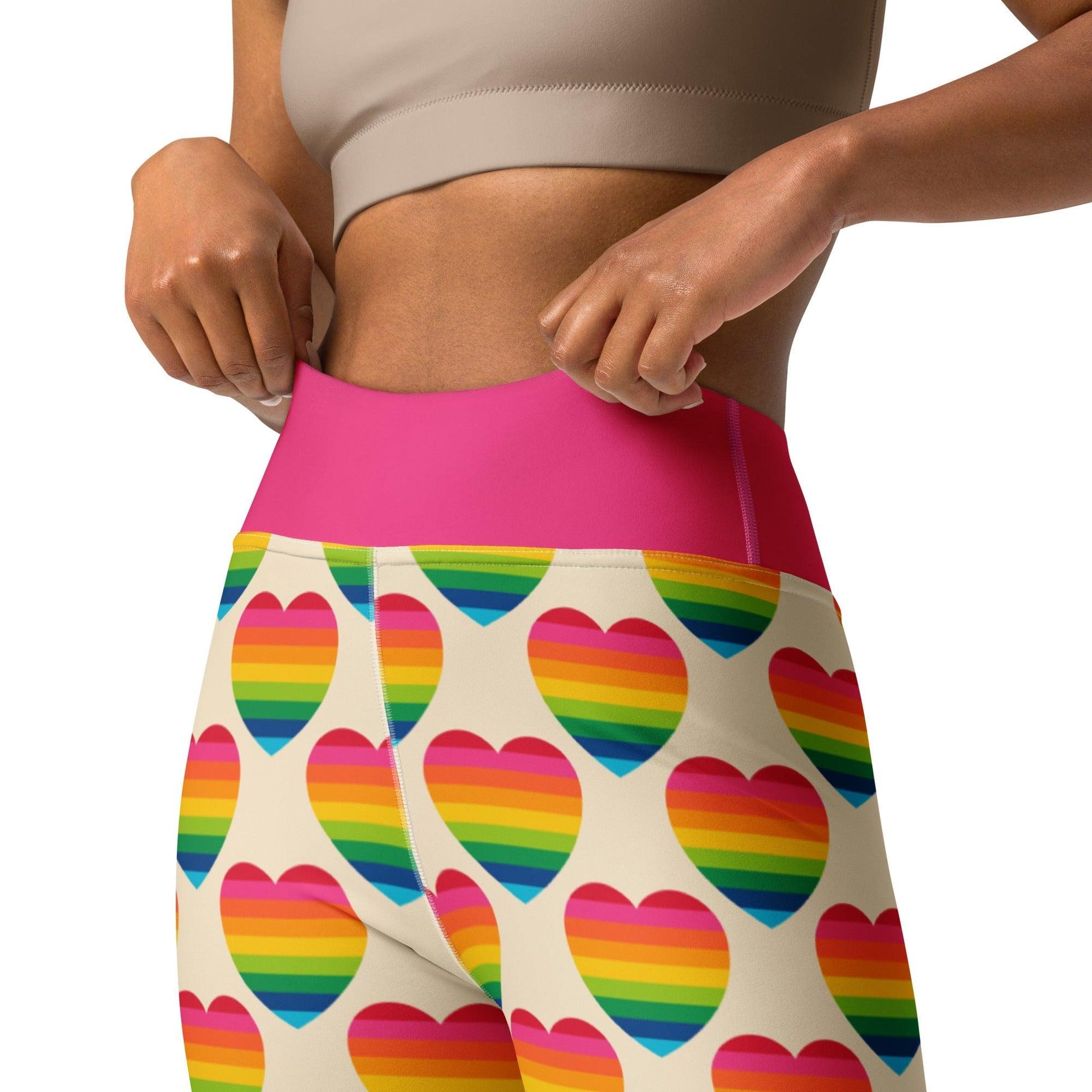 ELLIE LOVE rainbow - 2 - Yoga Leggings - SHALMIAK