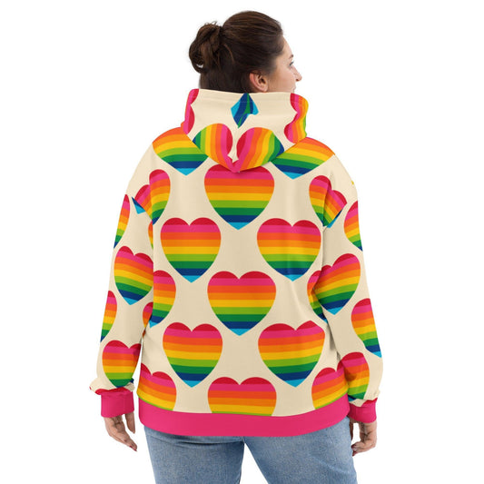 ELLIE LOVE rainbow - Hoodie - SHALMIAK