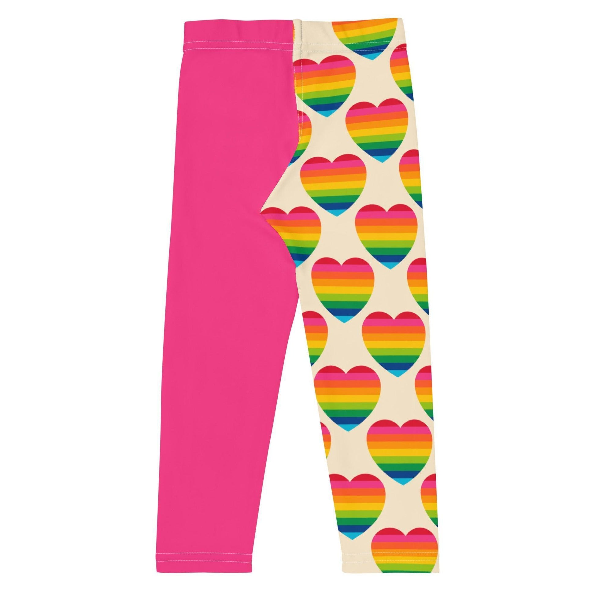 ELLIE LOVE rainbow - Kids' Leggings - SHALMIAK