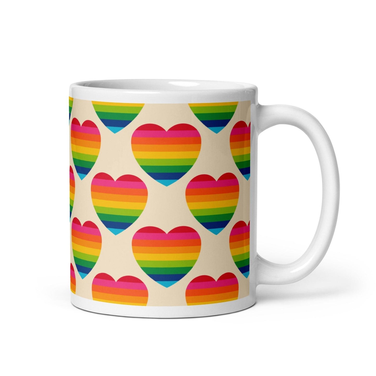 ELLIE LOVE rainbow - Mug - SHALMIAK