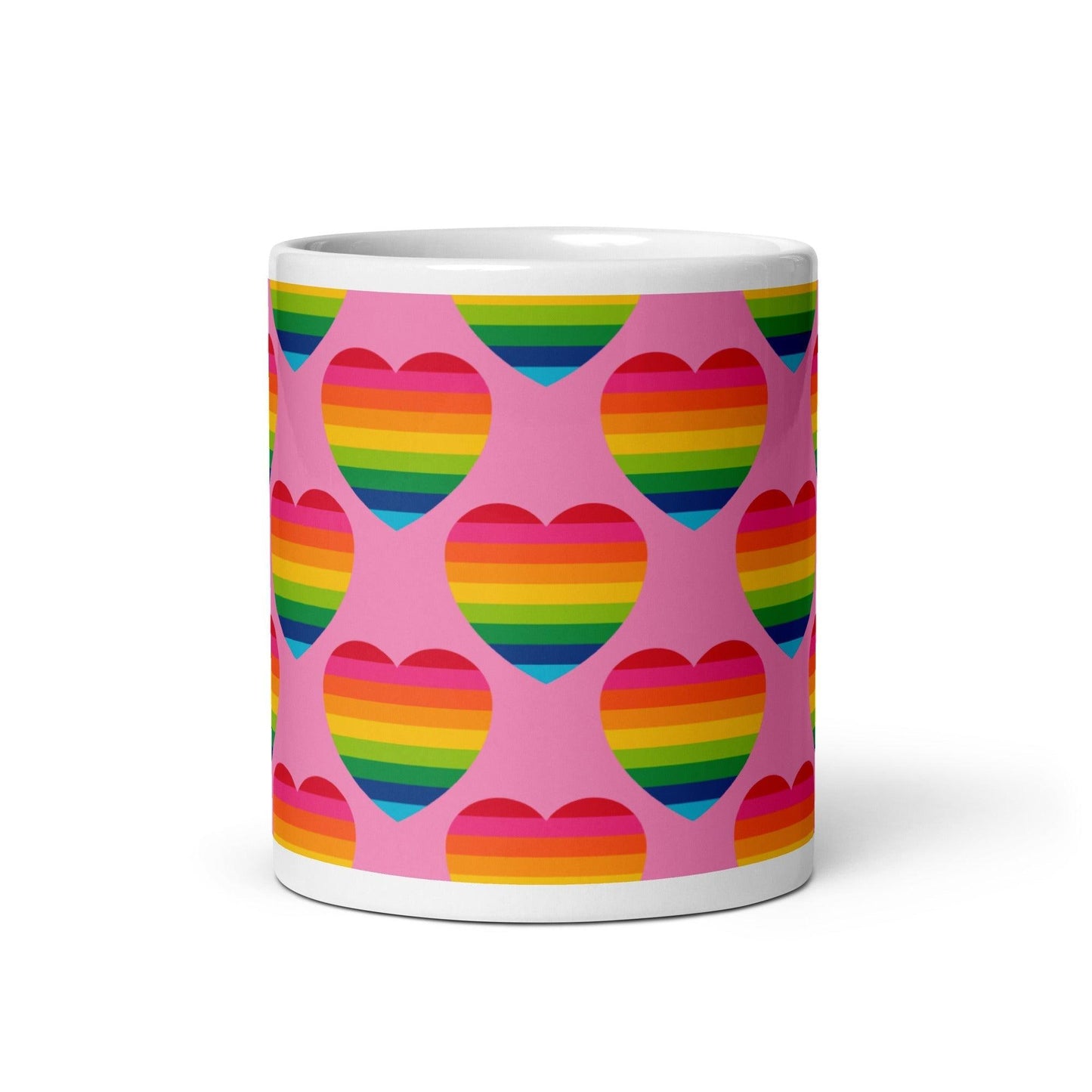 ELLIE LOVE rainbow pink - Mug - SHALMIAK