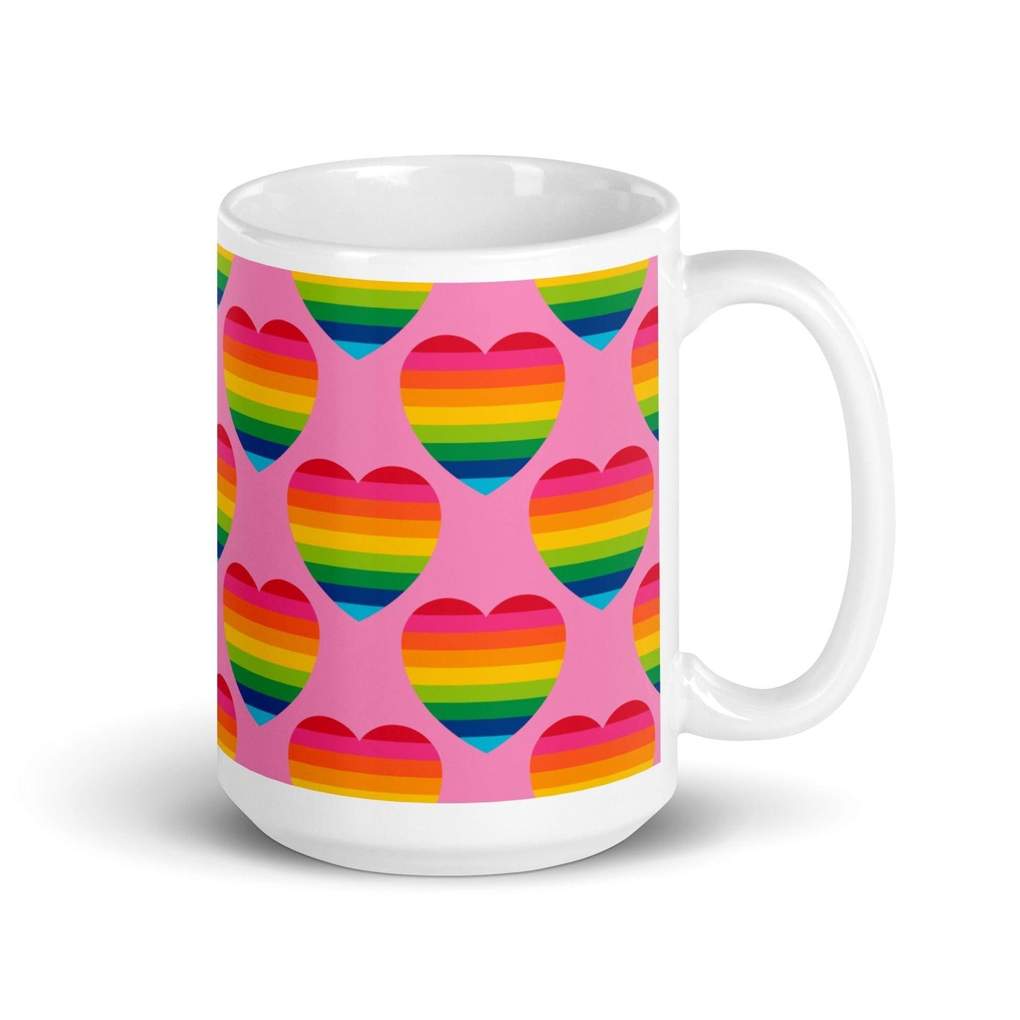 ELLIE LOVE rainbow pink - Mug - SHALMIAK