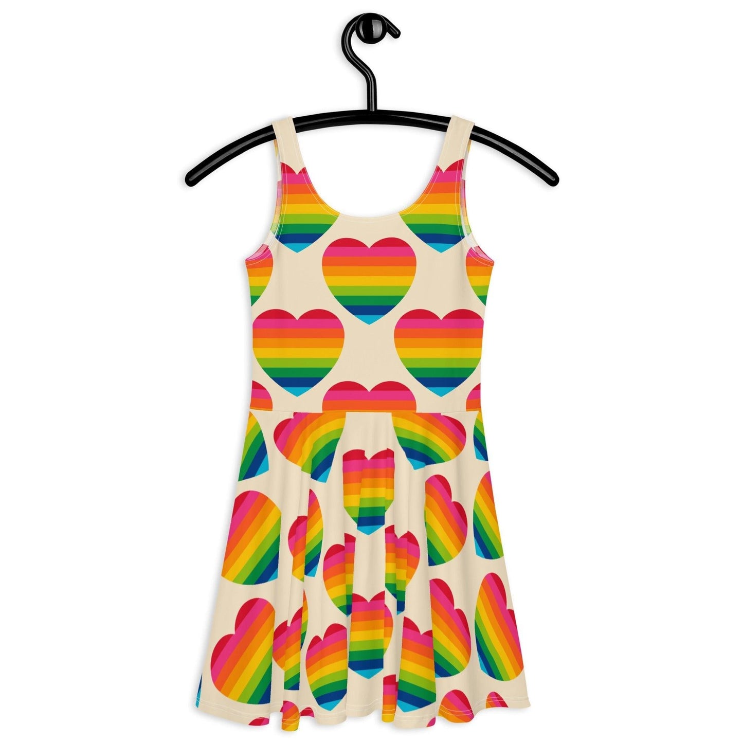 ELLIE LOVE rainbow - Skater Dress - SHALMIAK