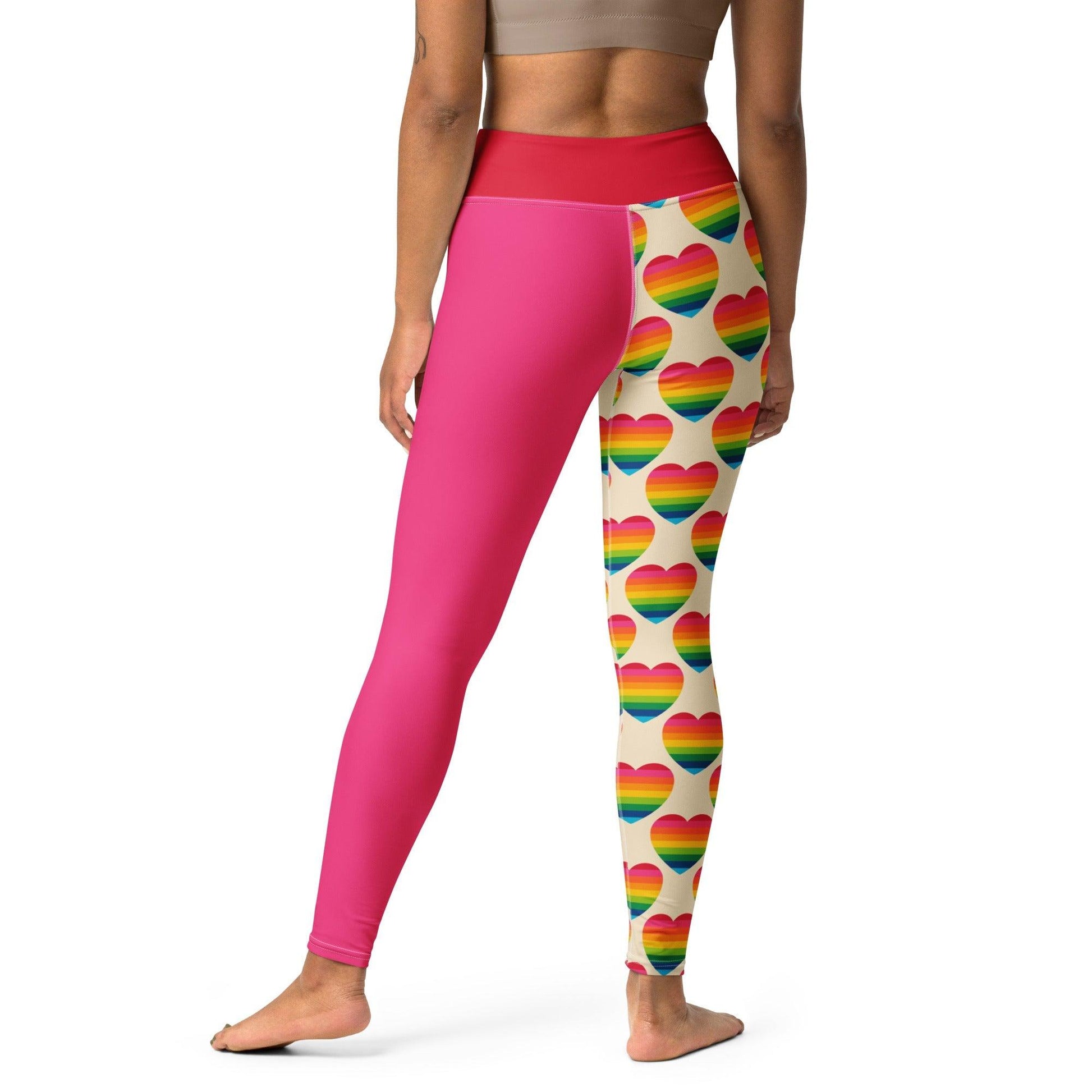 ELLIE LOVE rainbow - Yoga Leggings - SHALMIAK